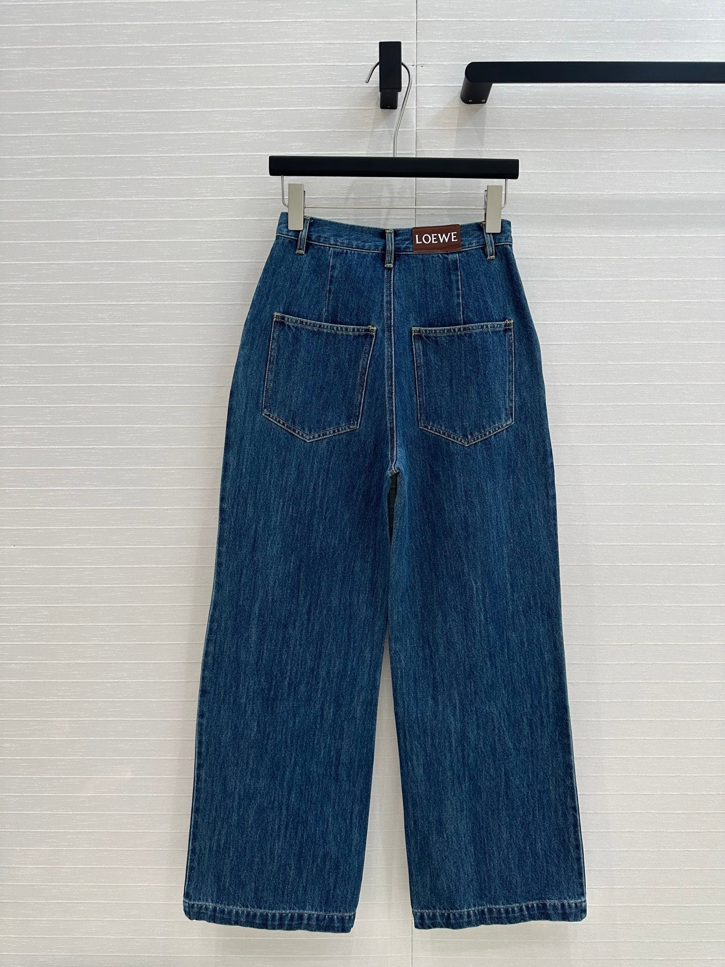 Loewe Straight Jeans Blue Cotton