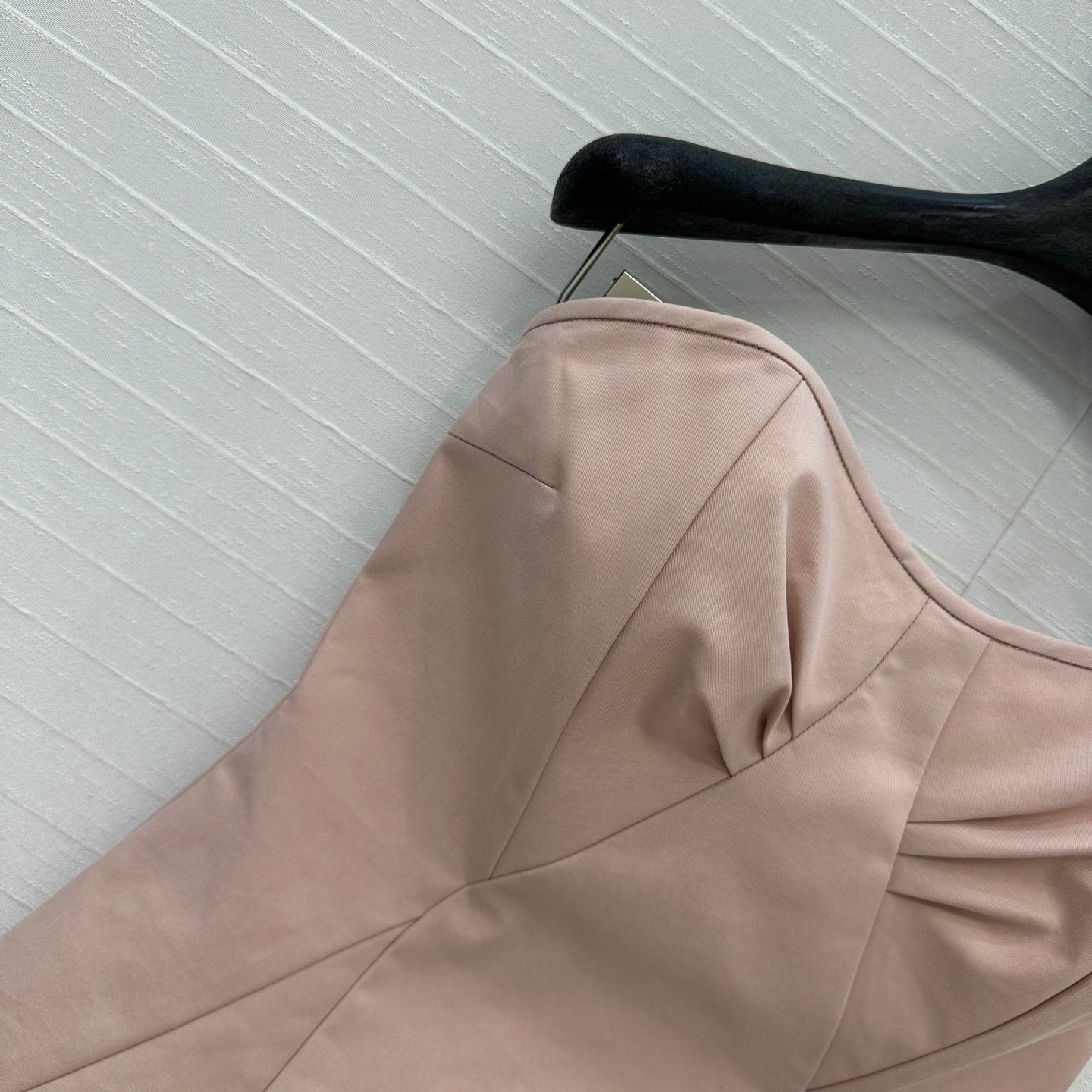 Prada 25 Cat Ear Tube Top Vest Pink Cotton