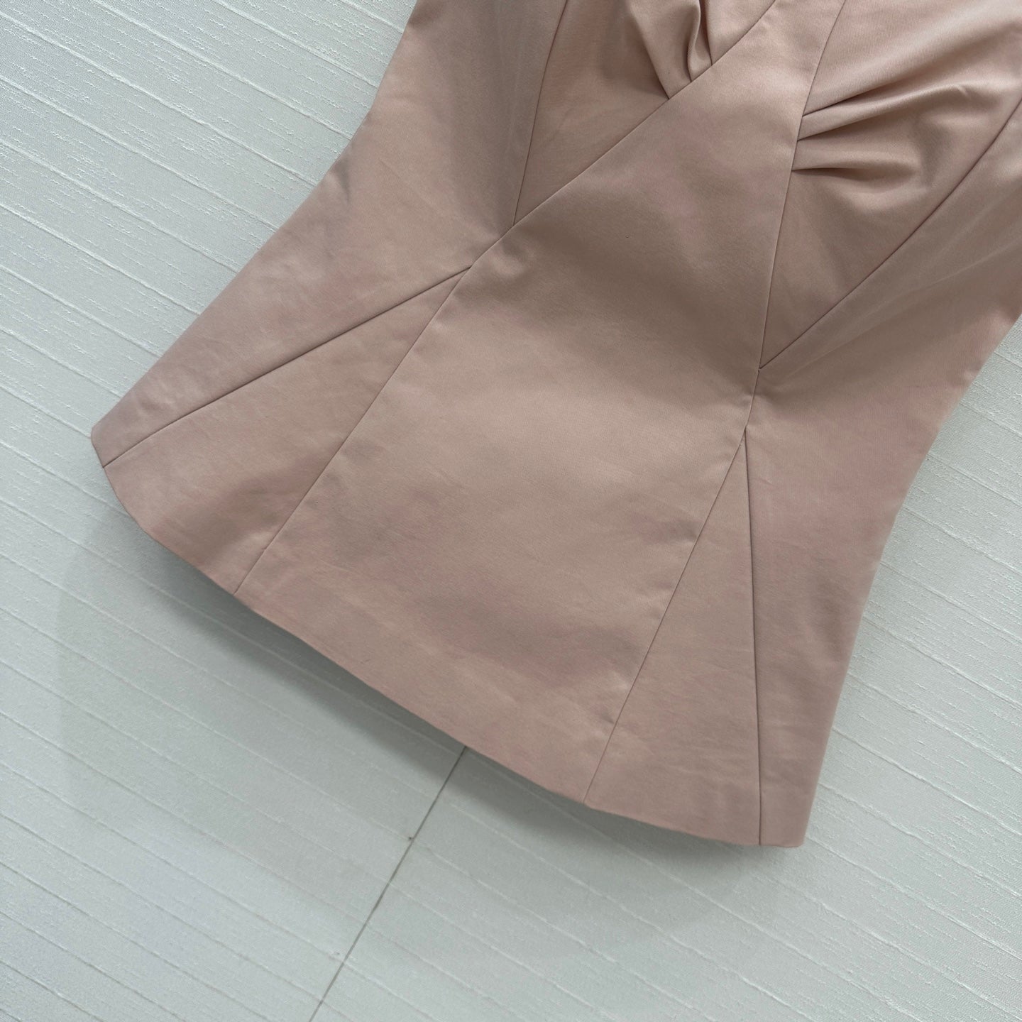 Prada 25 Cat Ear Tube Top Vest Pink Cotton