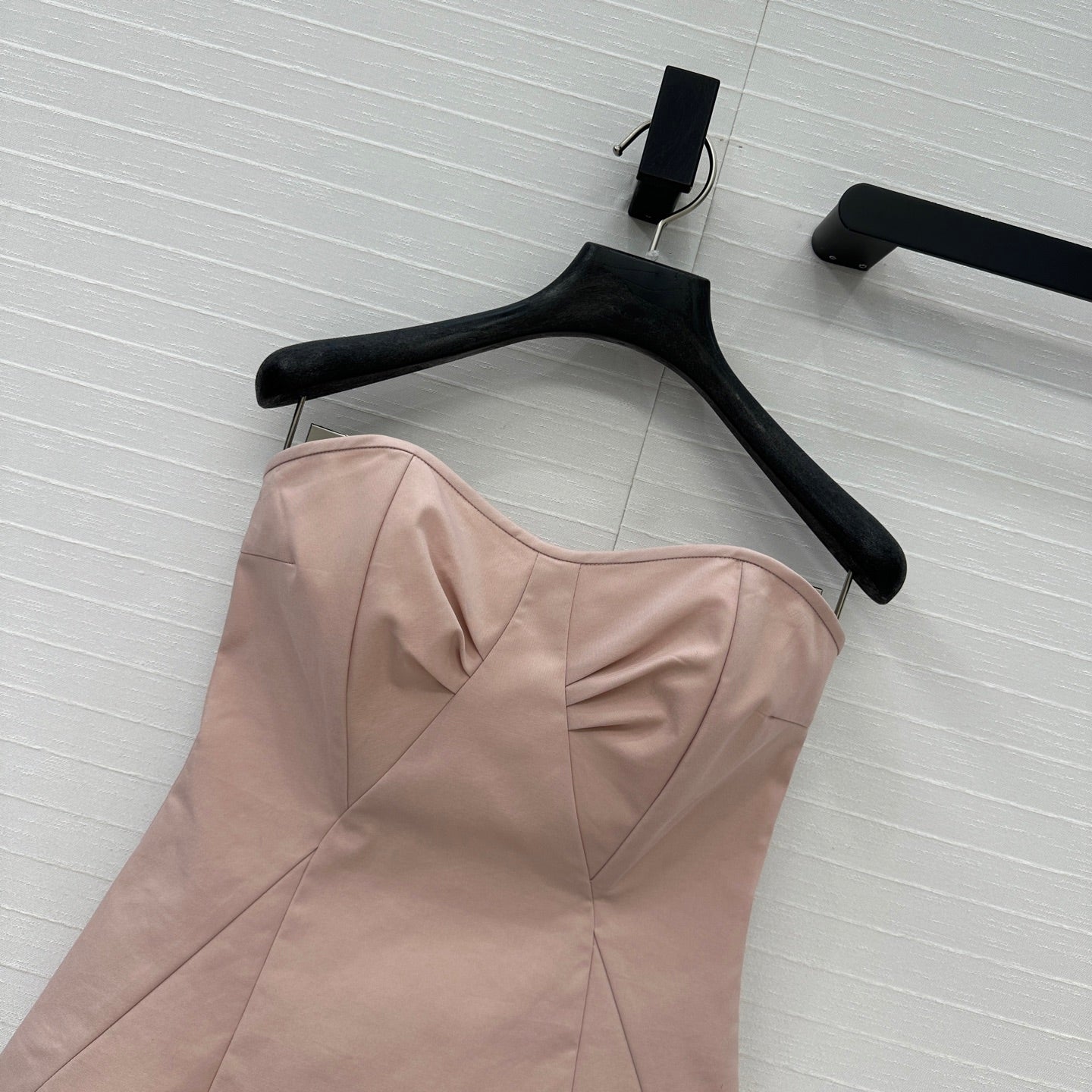 Prada 25 Cat Ear Tube Top Vest Pink Cotton
