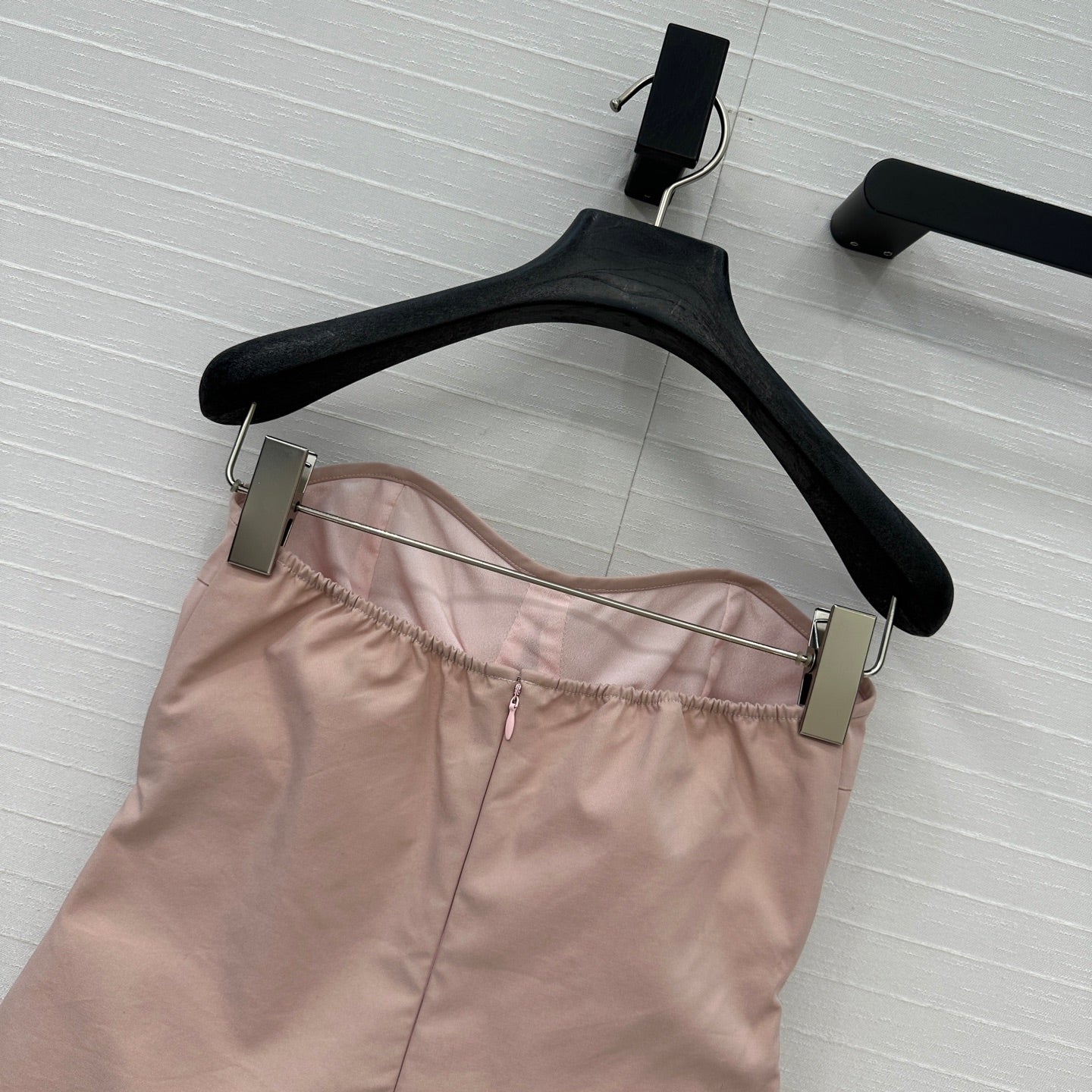 Prada 25 Cat Ear Tube Top Vest Pink Cotton