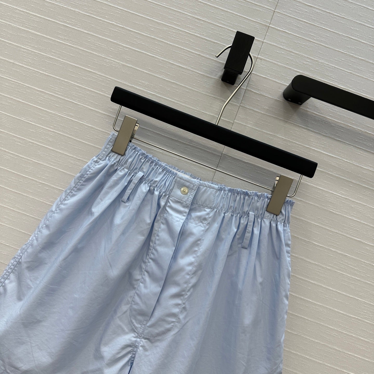 Prada 25 Short Blue Cotton
