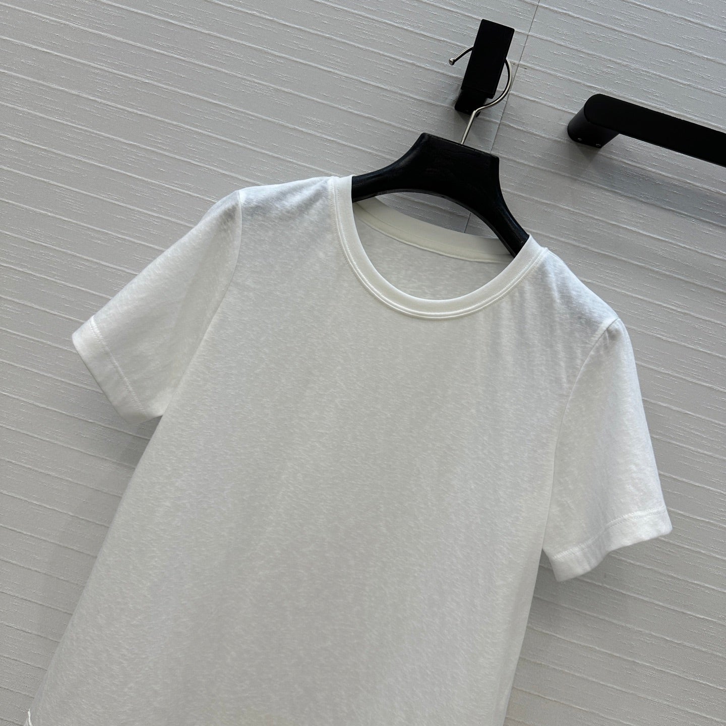 Zimmermann 25 Lace Short-sleeved T-shirt White Cotton 240