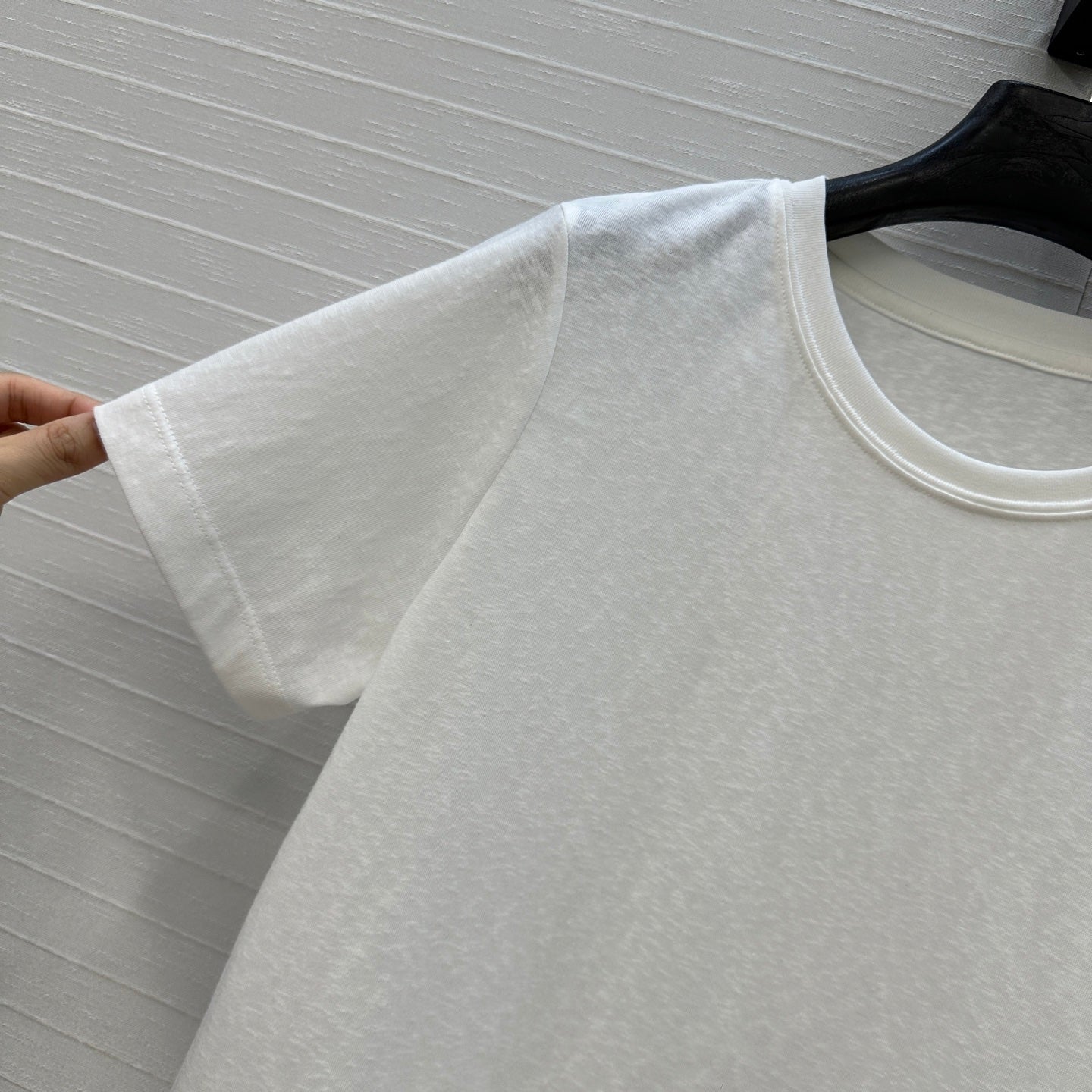 Zimmermann 25 Lace Short-sleeved T-shirt White Cotton 240