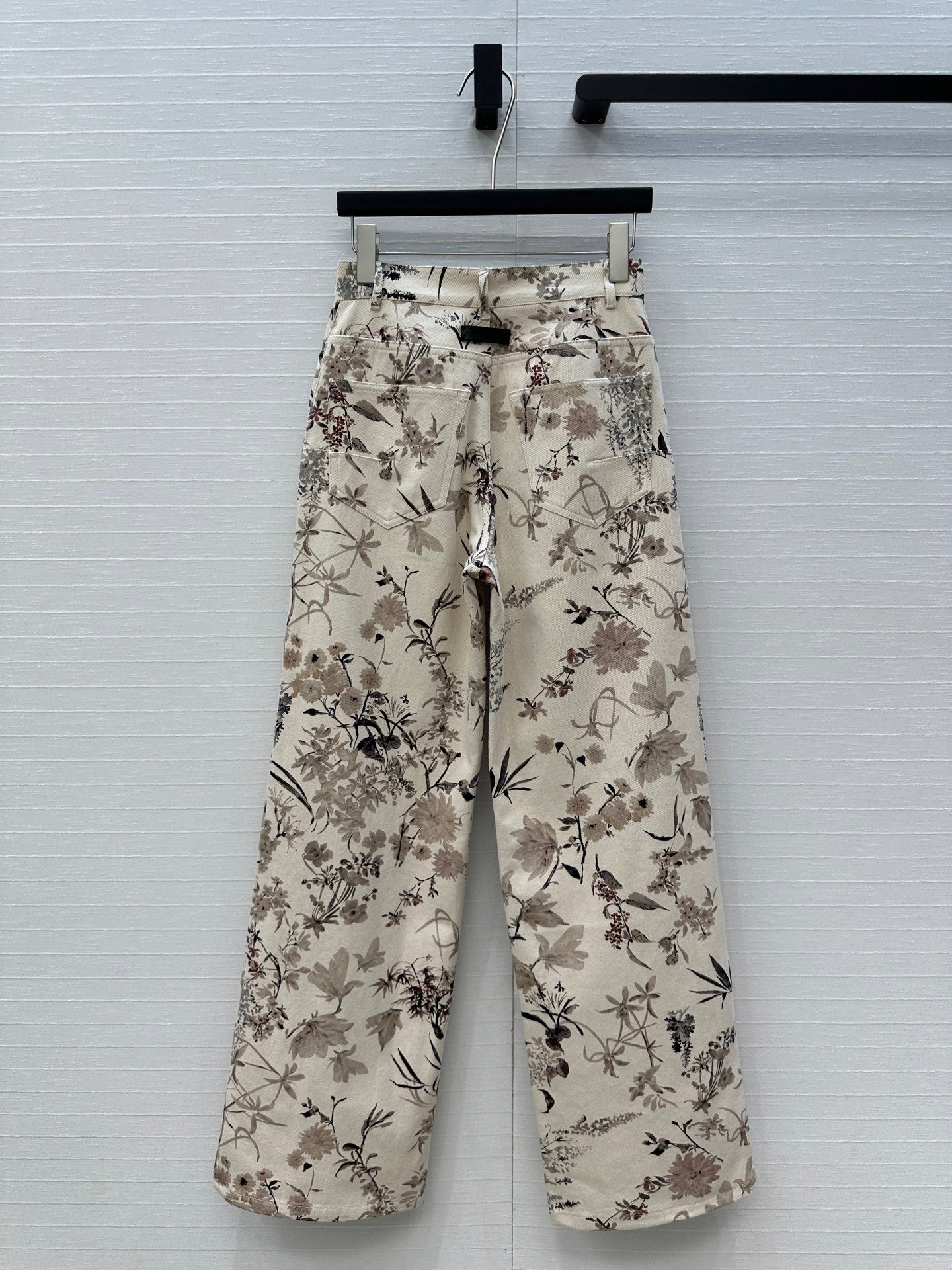 CD 25 Printed Denim Trouser Cotton