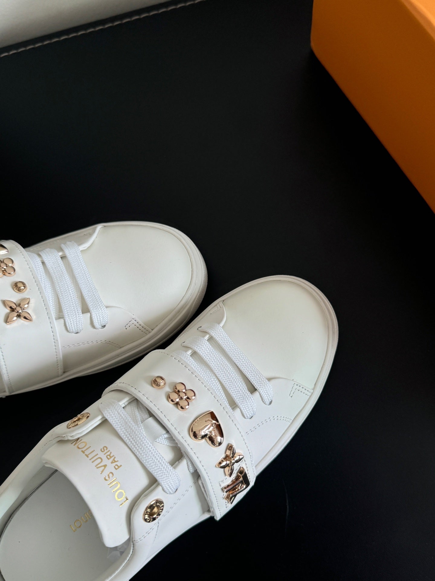LV Time Out Sneakers White Calfskin