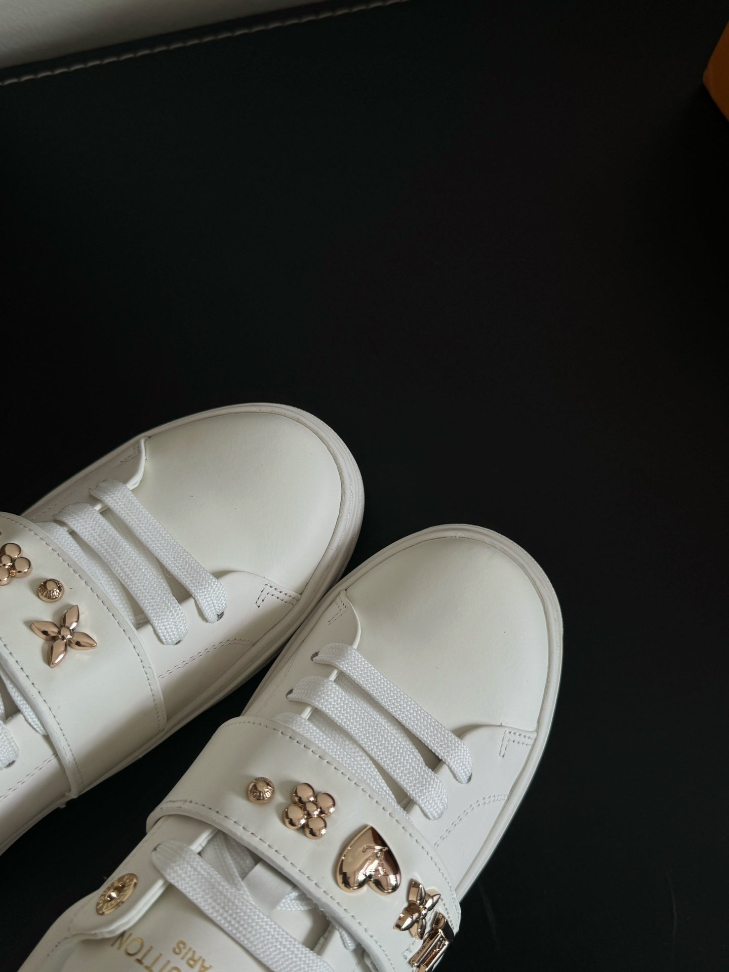 LV Time Out Sneakers White Calfskin