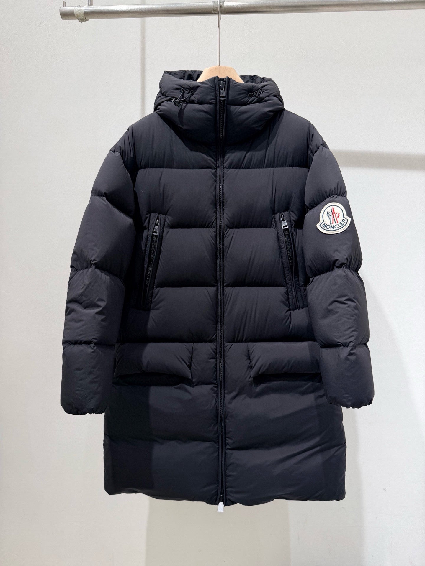 MC 2025 Long Down Coat Black Polyester