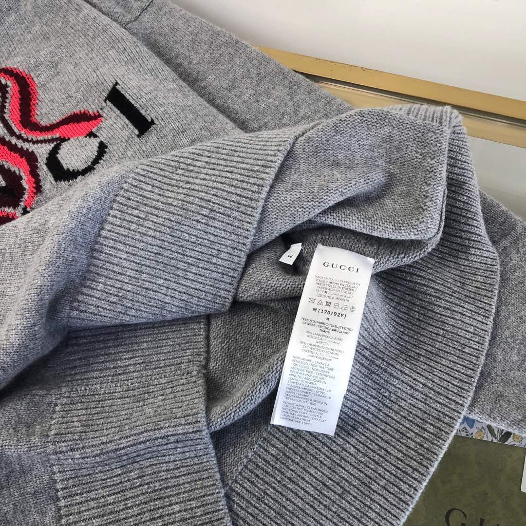 GG 25 Sweater Grey Wool 293529