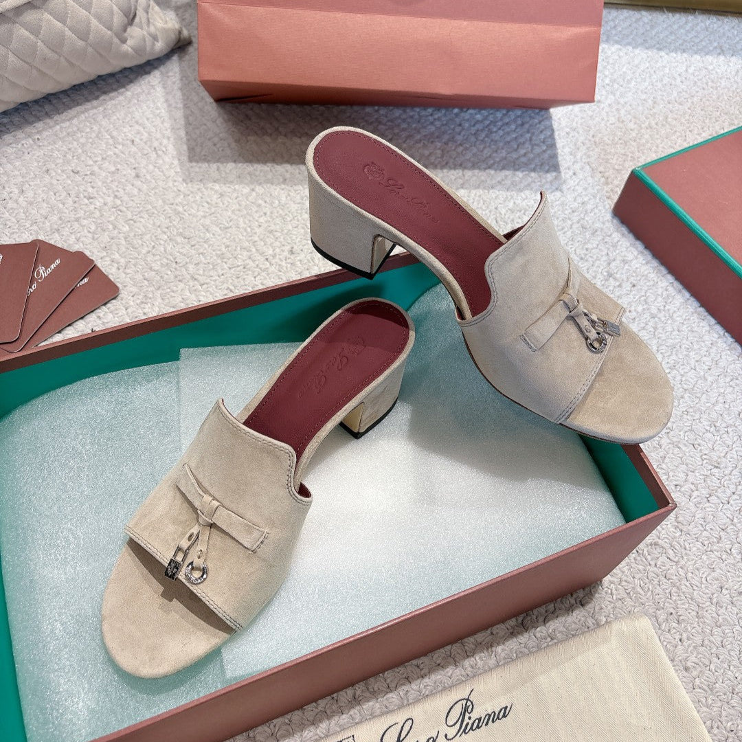 LP 25 Summer Charm Sandal 55 Grey Suede