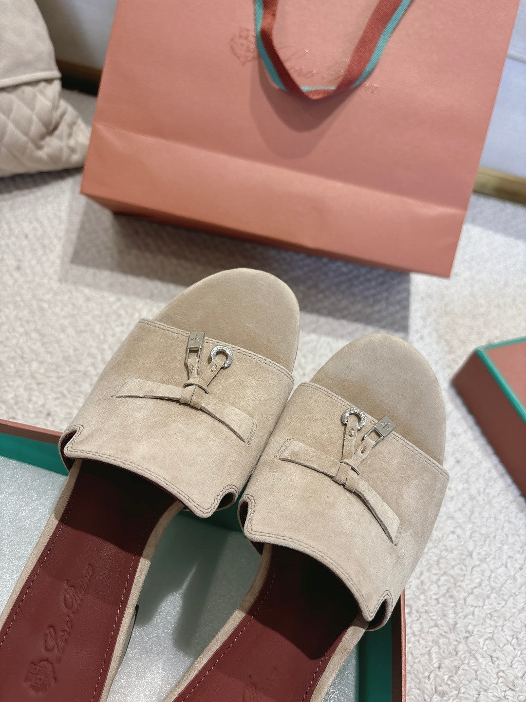 LP 25 Summer Charm Sandal 55 Grey Suede