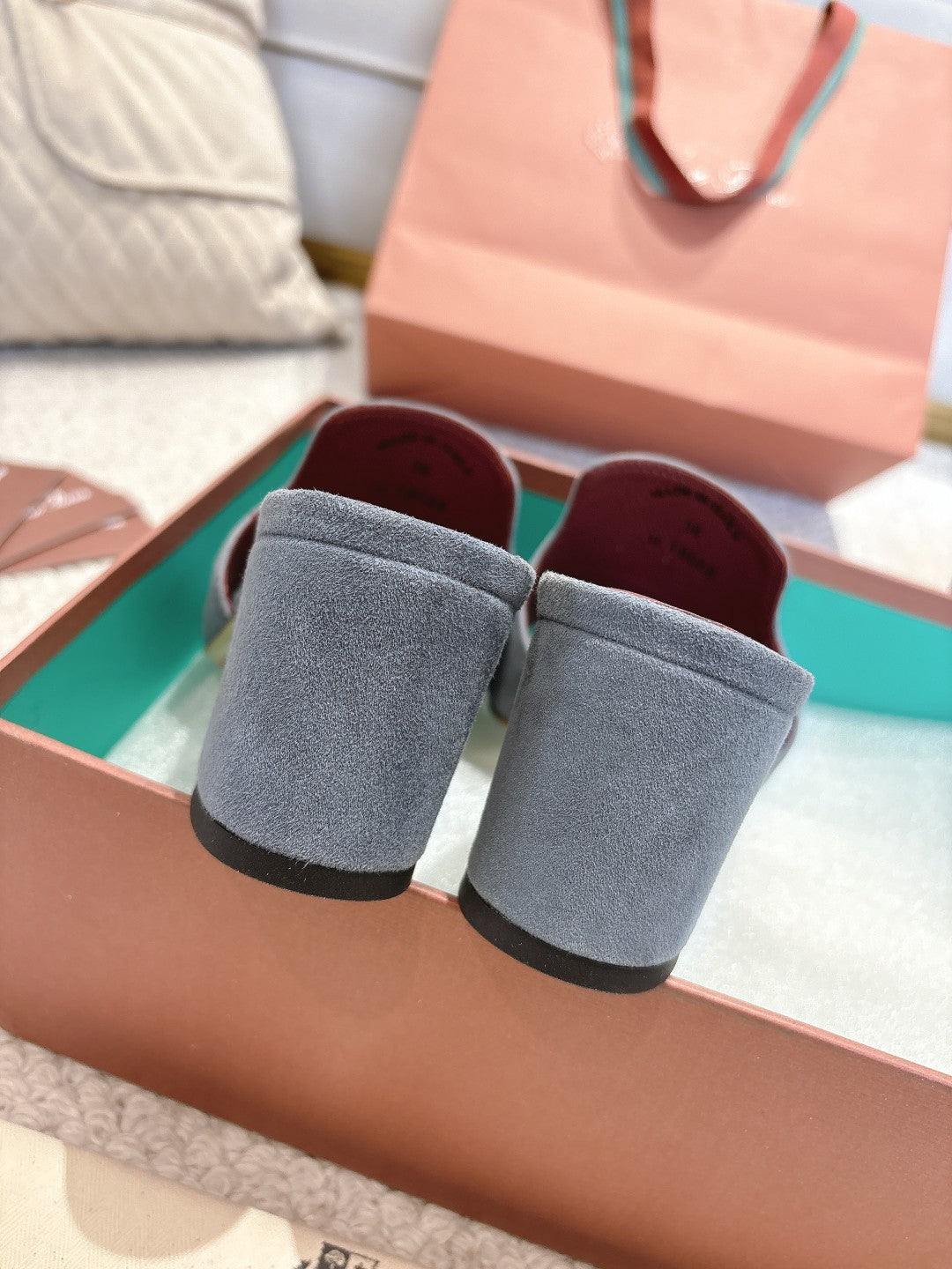 LP 25 Summer Charm Sandal 55 Rock Blue Suede