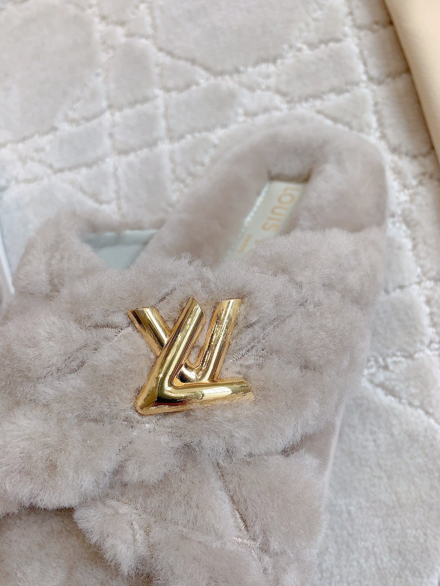 LV Bliss Comfort Mule Gray Wool