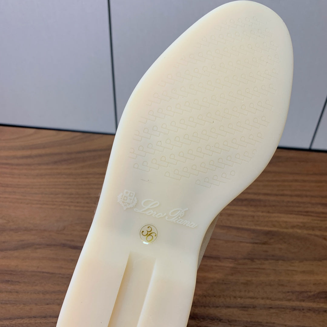 LP Open Walk Chukka Boot Beige Suede Lamb Fur