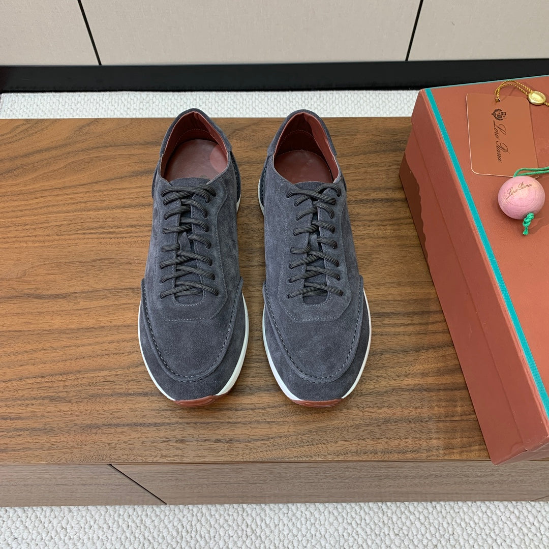 LP Week-End Walk Sneaker In Grey Suede 984398