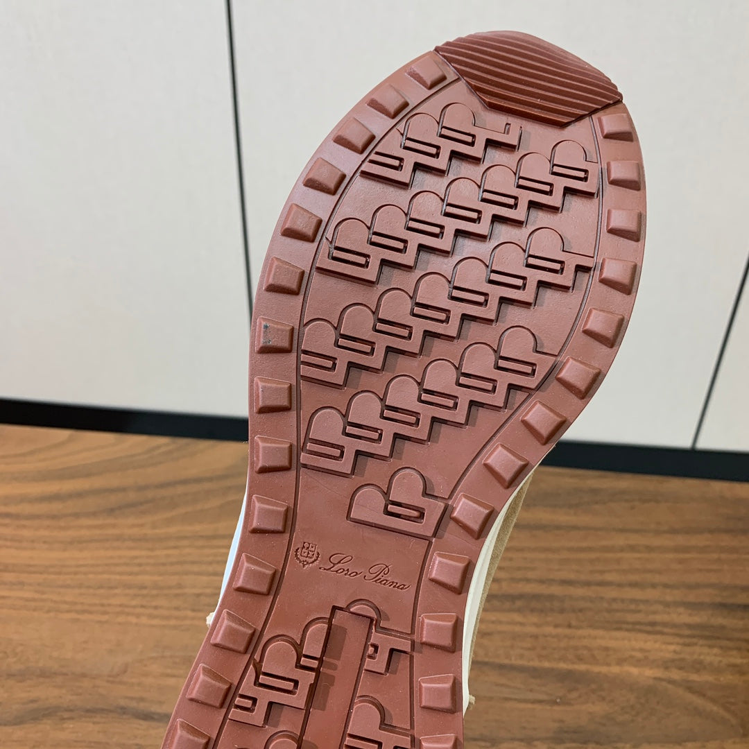 LP Week-End Walk Sneaker In Beige Suede 984399