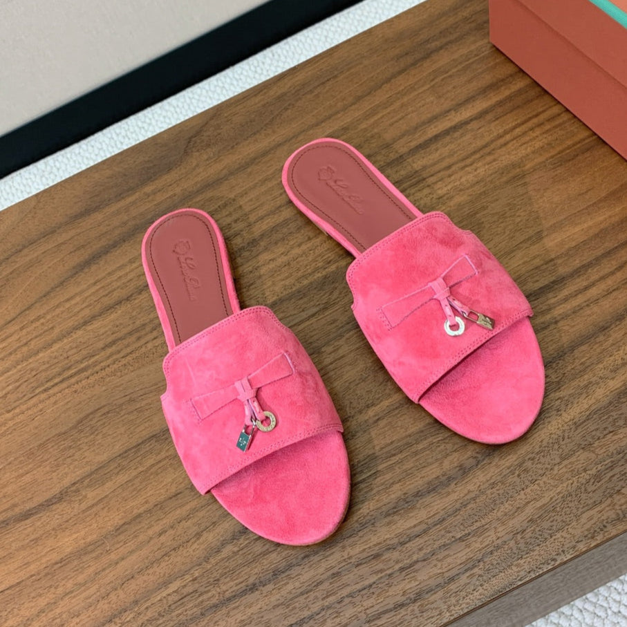 LP Summer Charms Sandal French Fuchsia Suede 220445