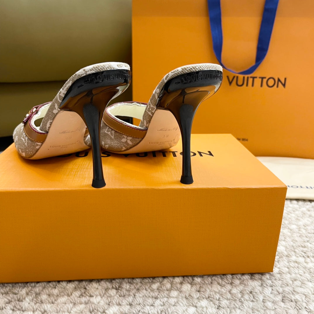 lv neo revival 90 grey monogram denim calfskin