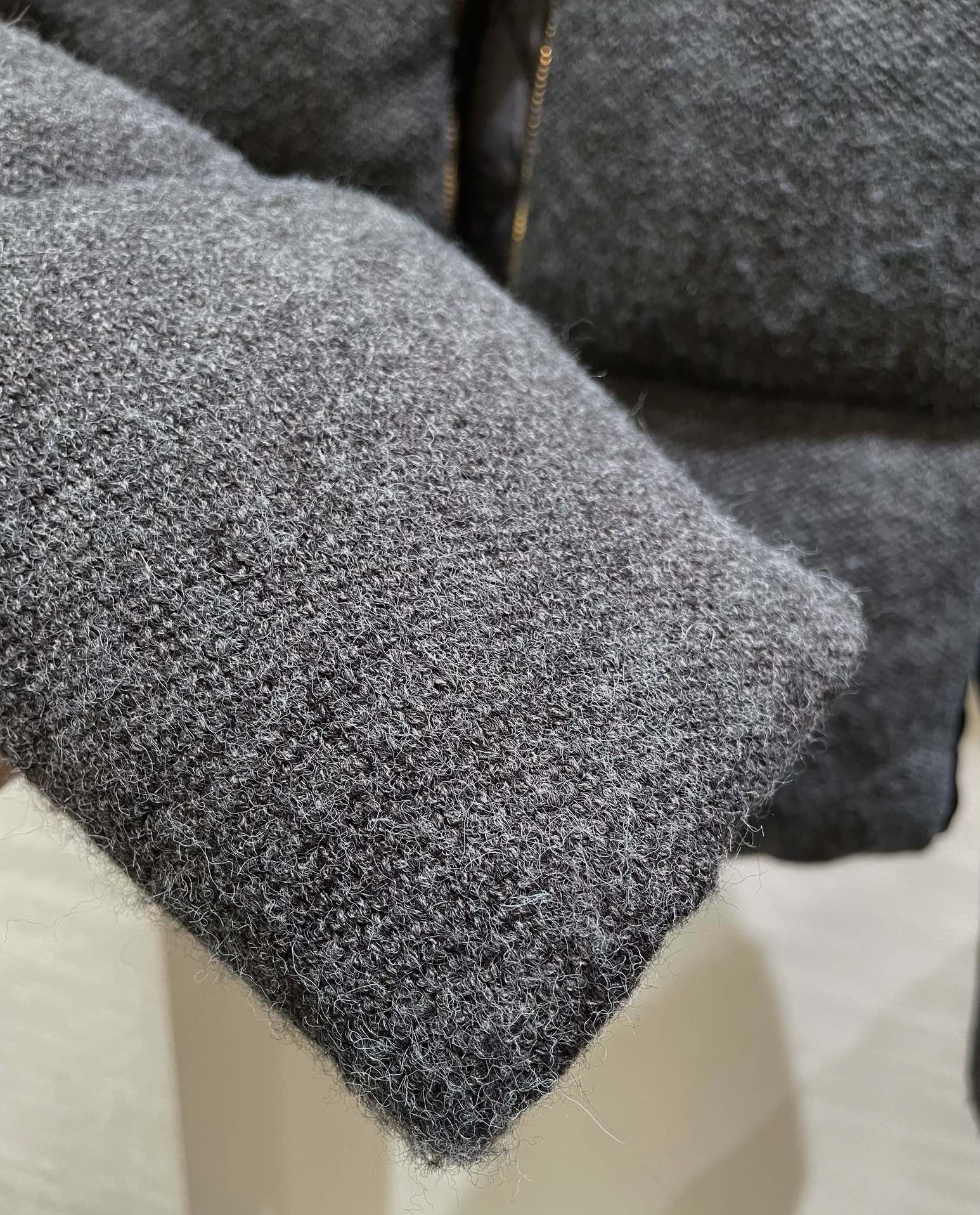 MC 25 Jacket Grey Wool 0022