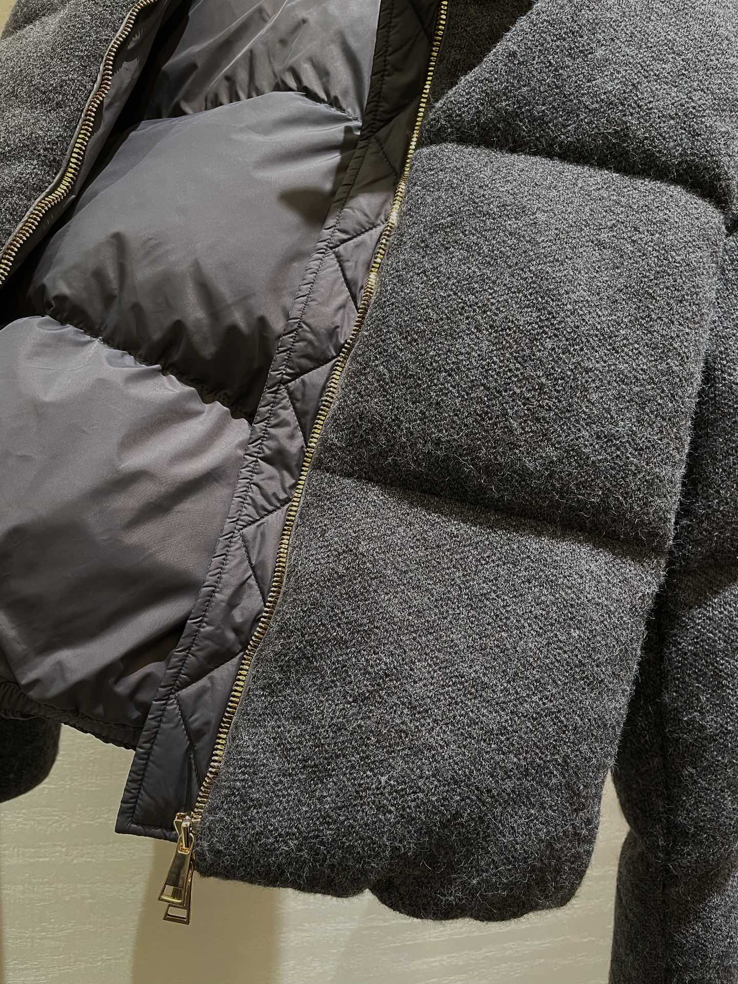 MC 25 Jacket Grey Wool 0022