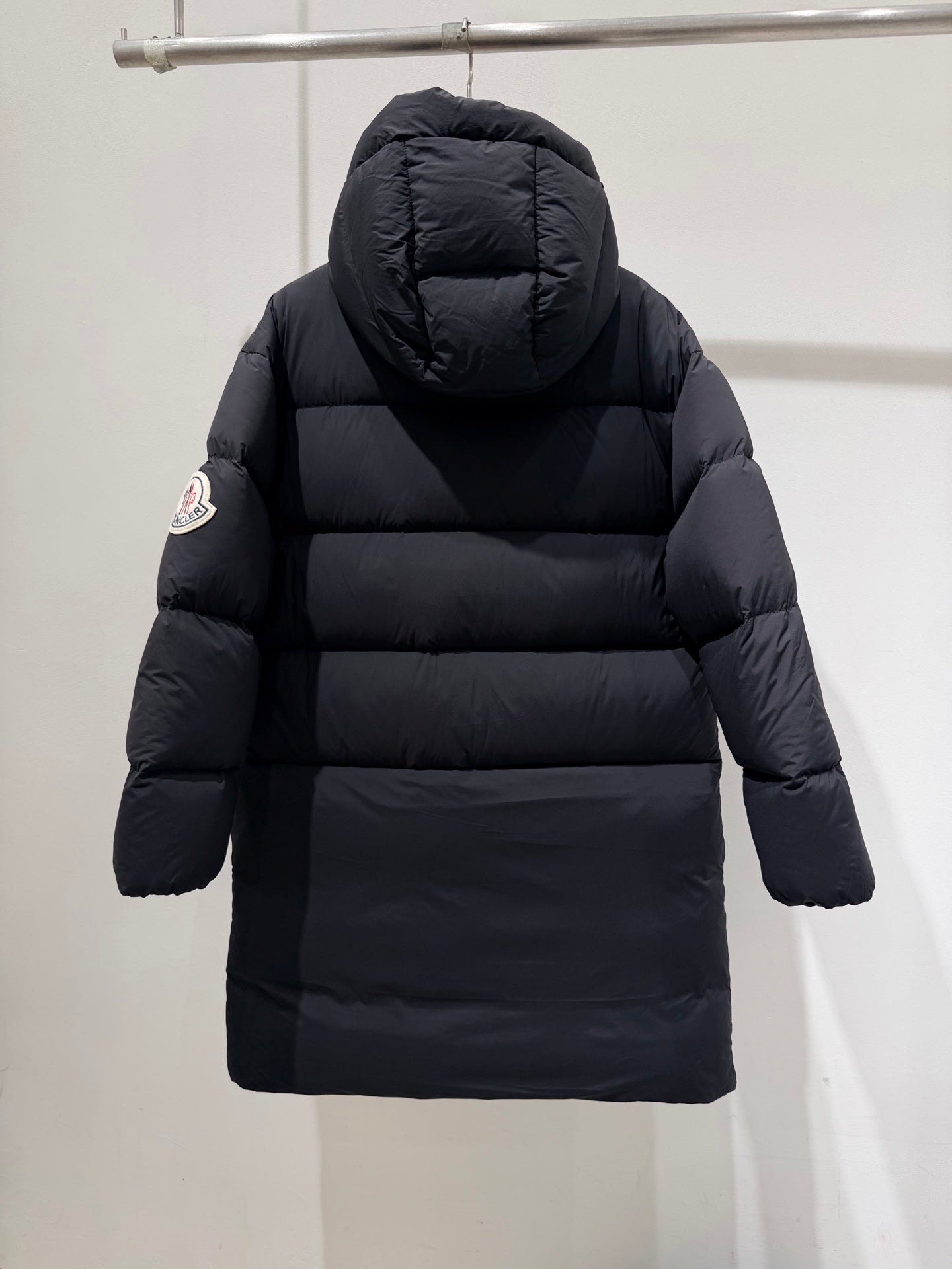 MC 2025 Long Down Coat Black Polyester