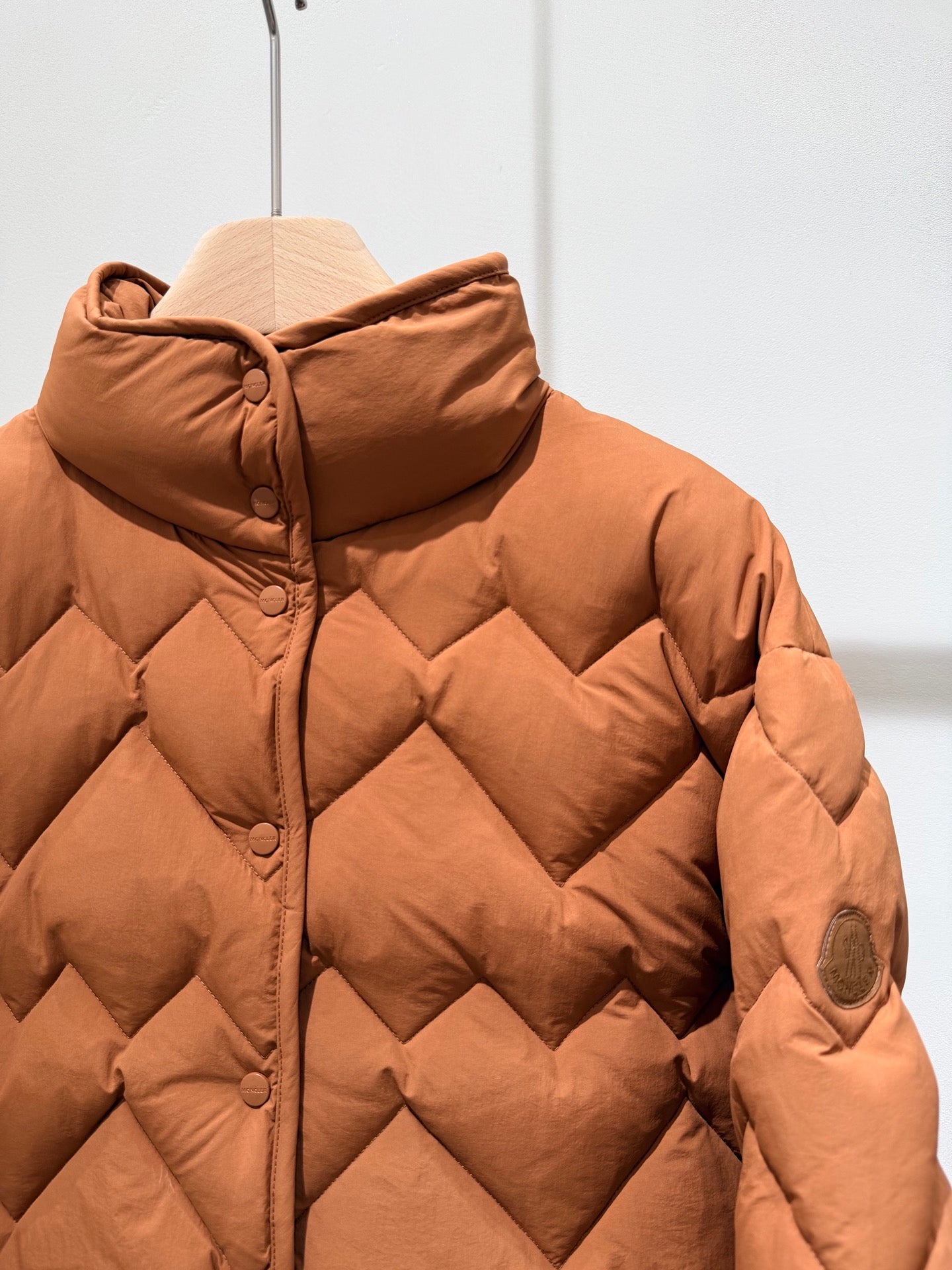 MC 2025 Down Jackets Brown Polyester