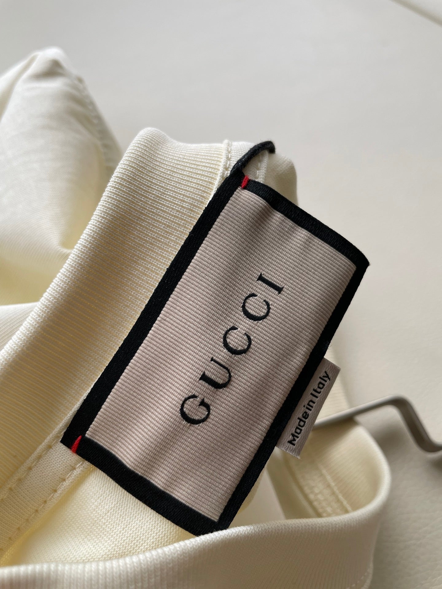 Gucci 25 Bear T-shirt Ivory Brown Cotton