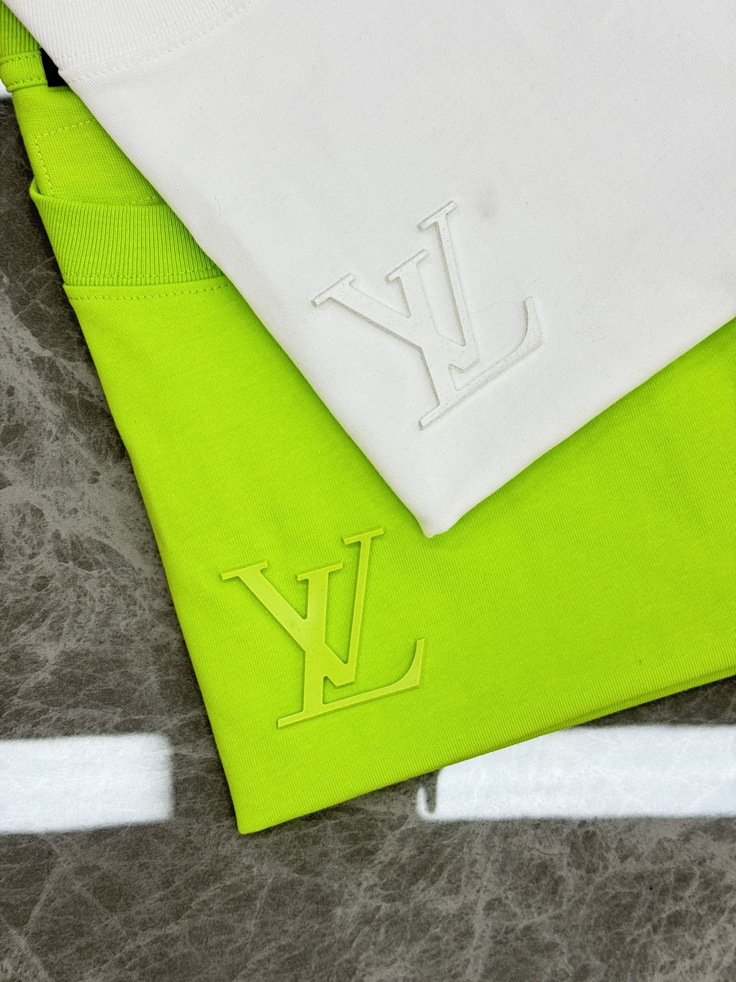 LV T-SHIRT IN WHITE MODAL COTTON 238791