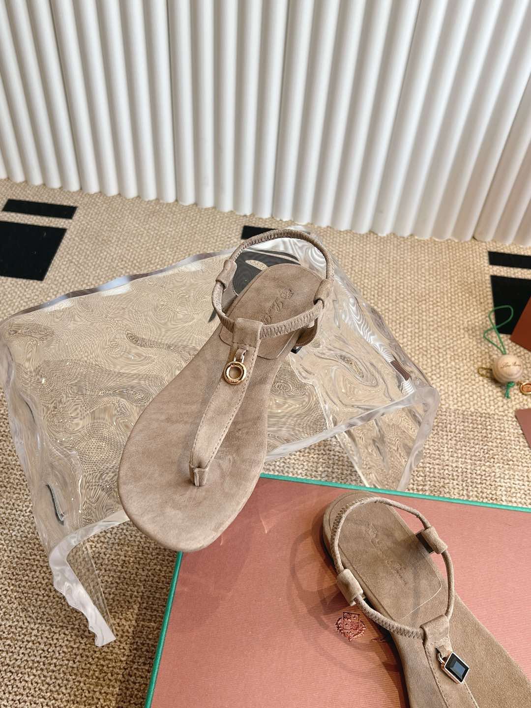 LP 25C Mindil Sandal Mocha Brown Suede 208096