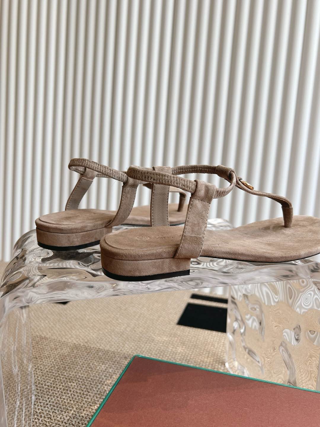 LP 25C Mindil Sandal Mocha Brown Suede 208096