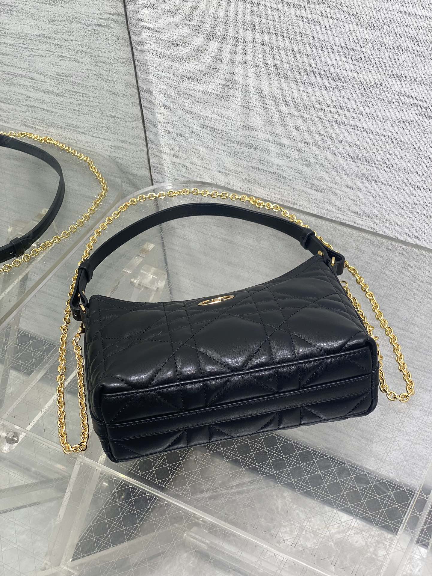 Dior 2025 Bag 19cm Black Lambskin 272824