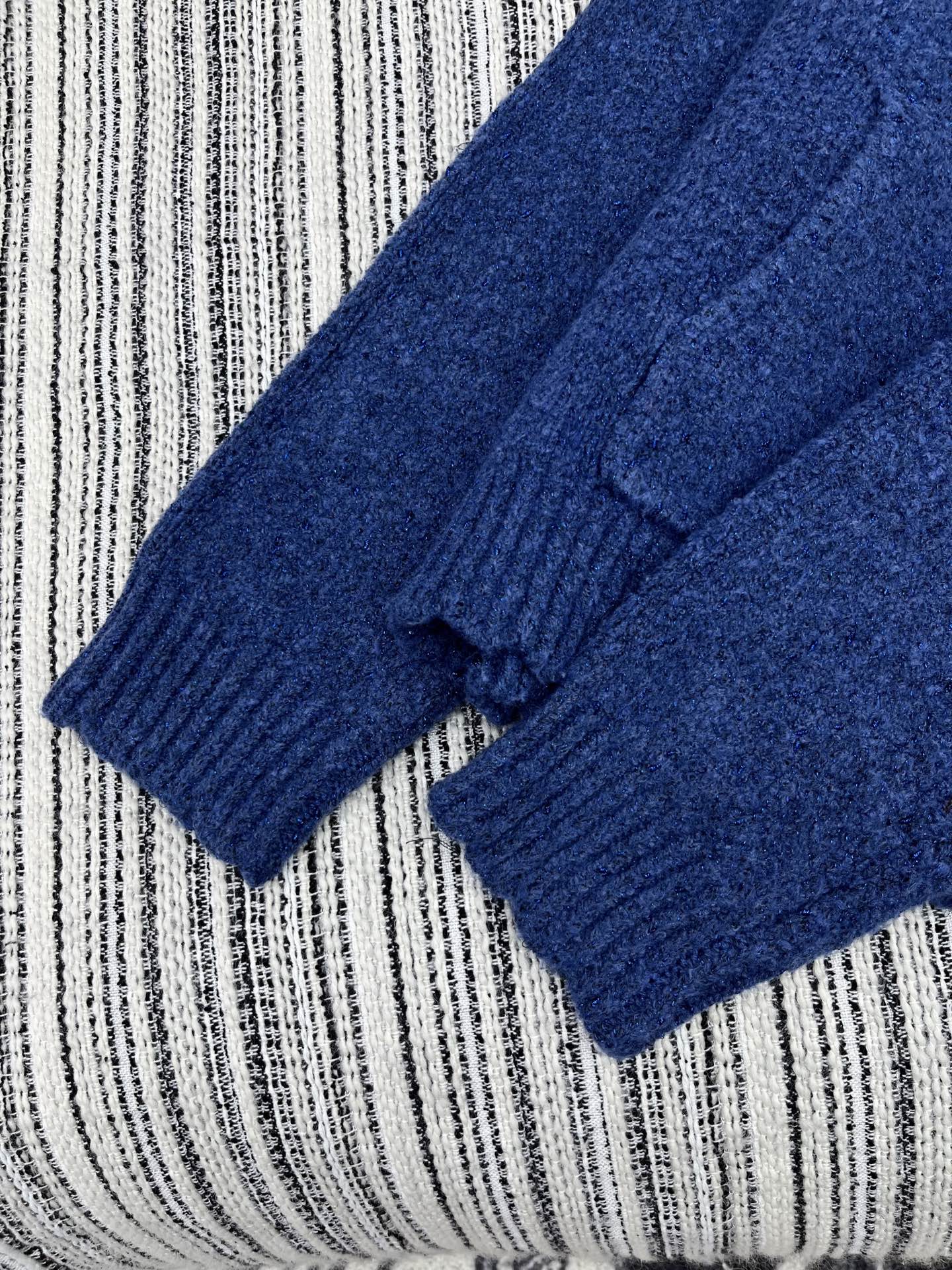 CC 2025 Hooded Jacket Blue Wool 325888