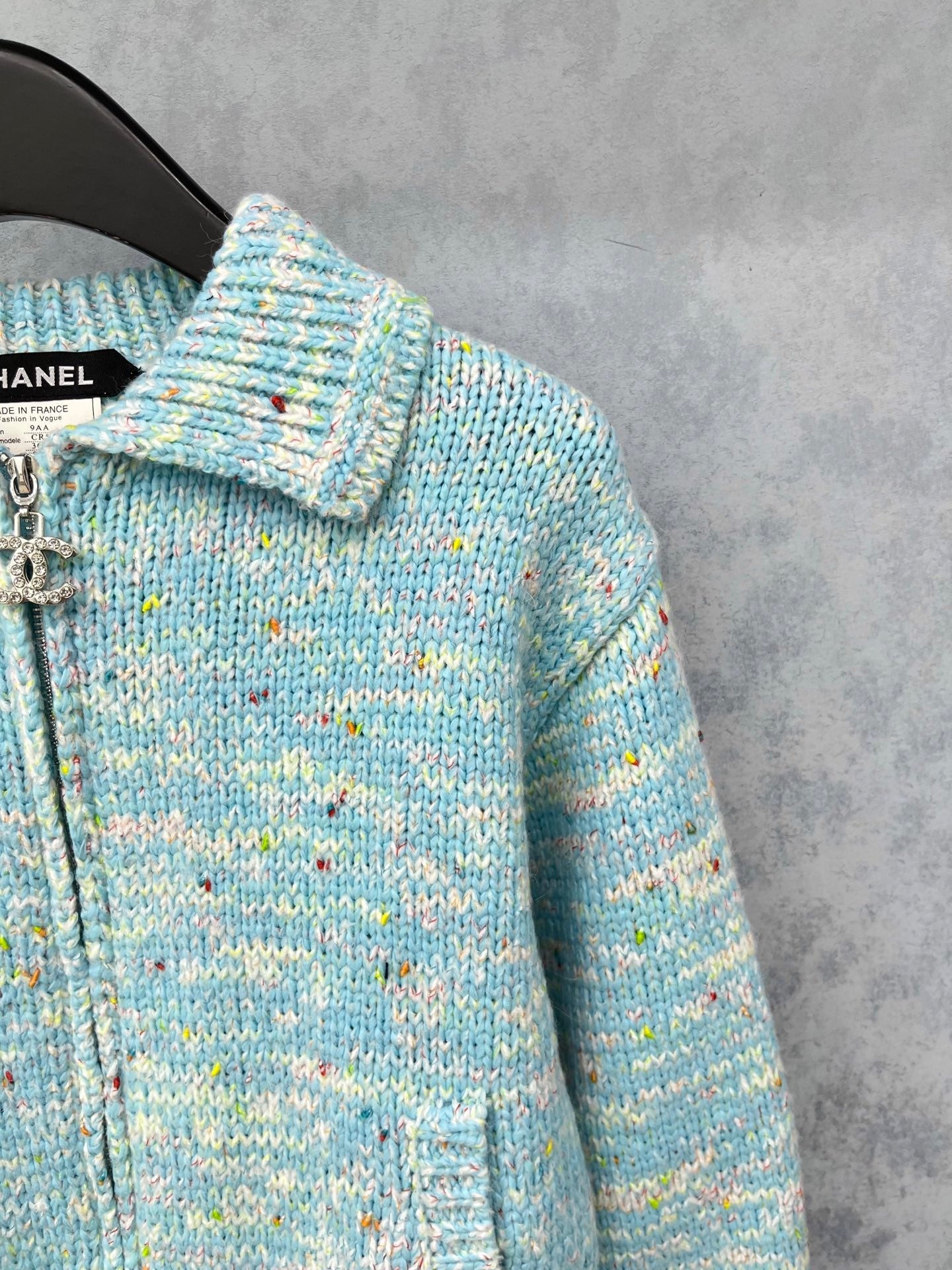 CC 2025 Jacket Blue Wool 325860