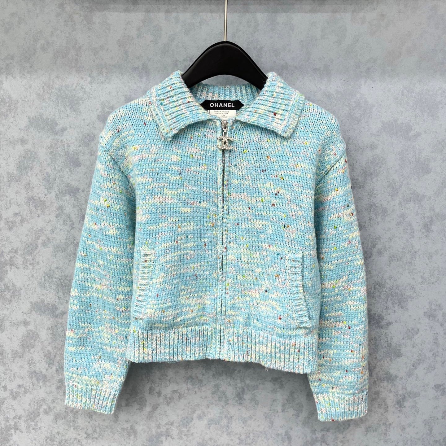 CC 2025 Jacket Blue Wool 325860