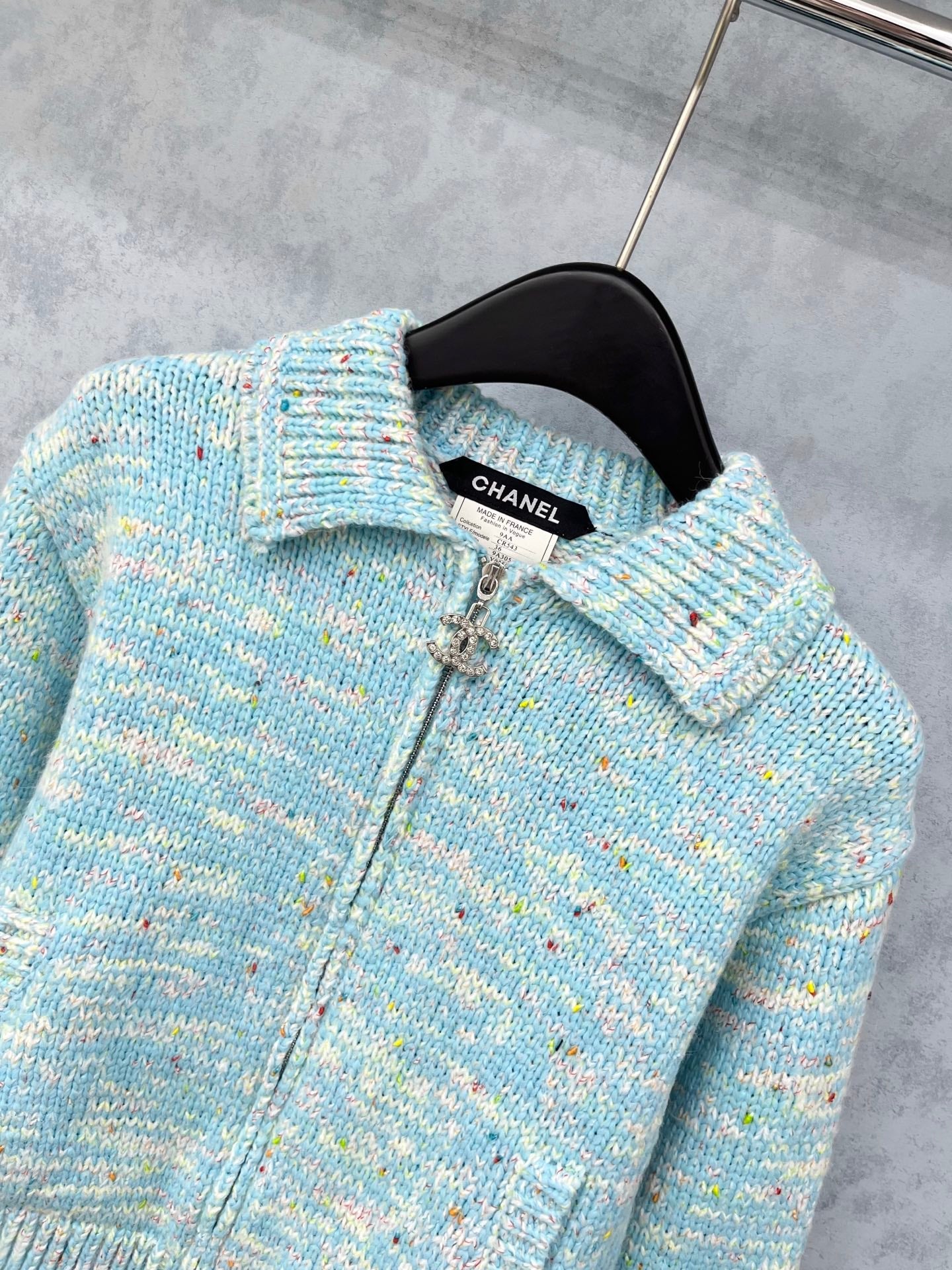 CC 2025 Jacket Blue Wool 325860