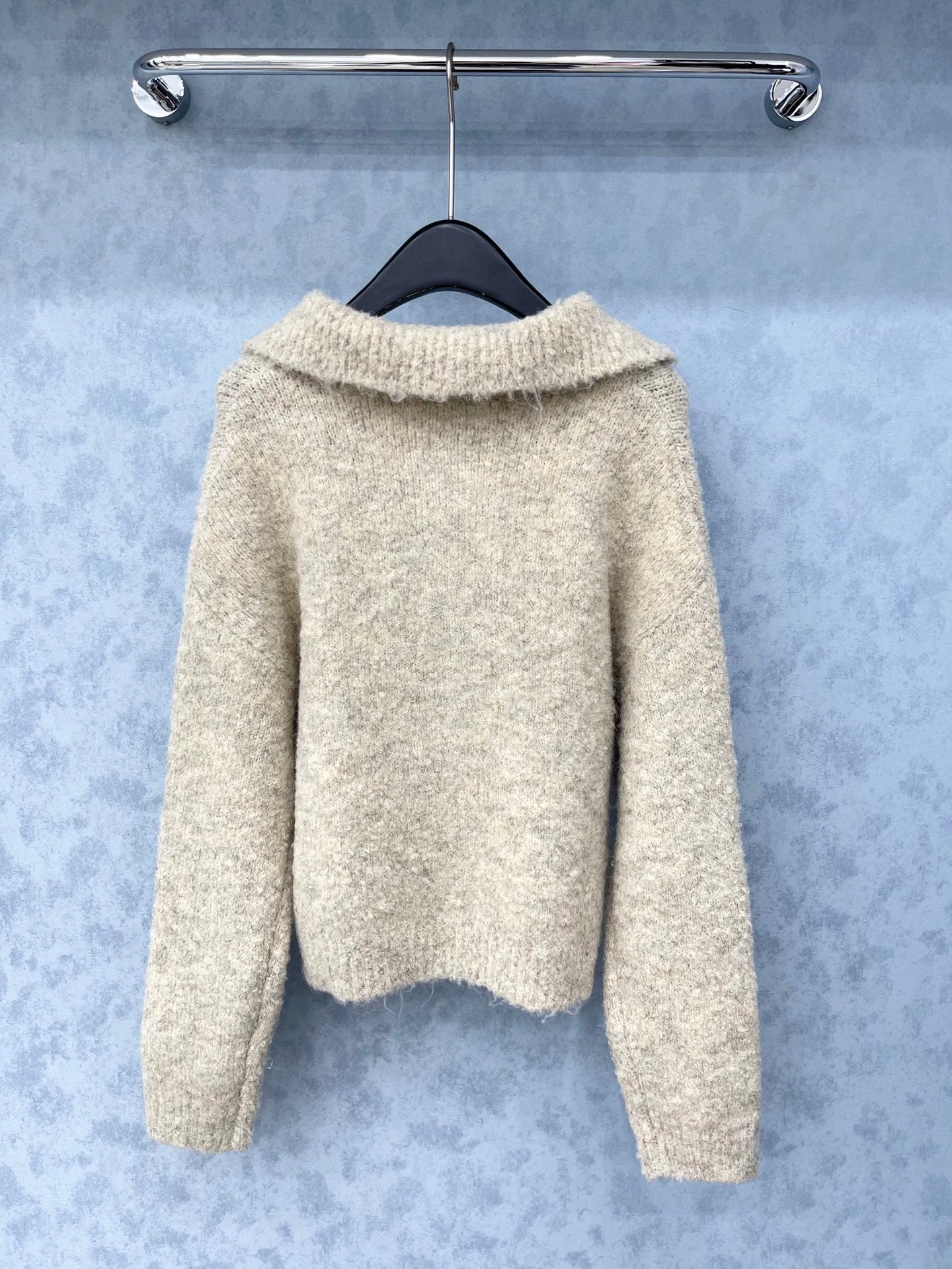 CC 2025 Cardigan Beige Wool 325868
