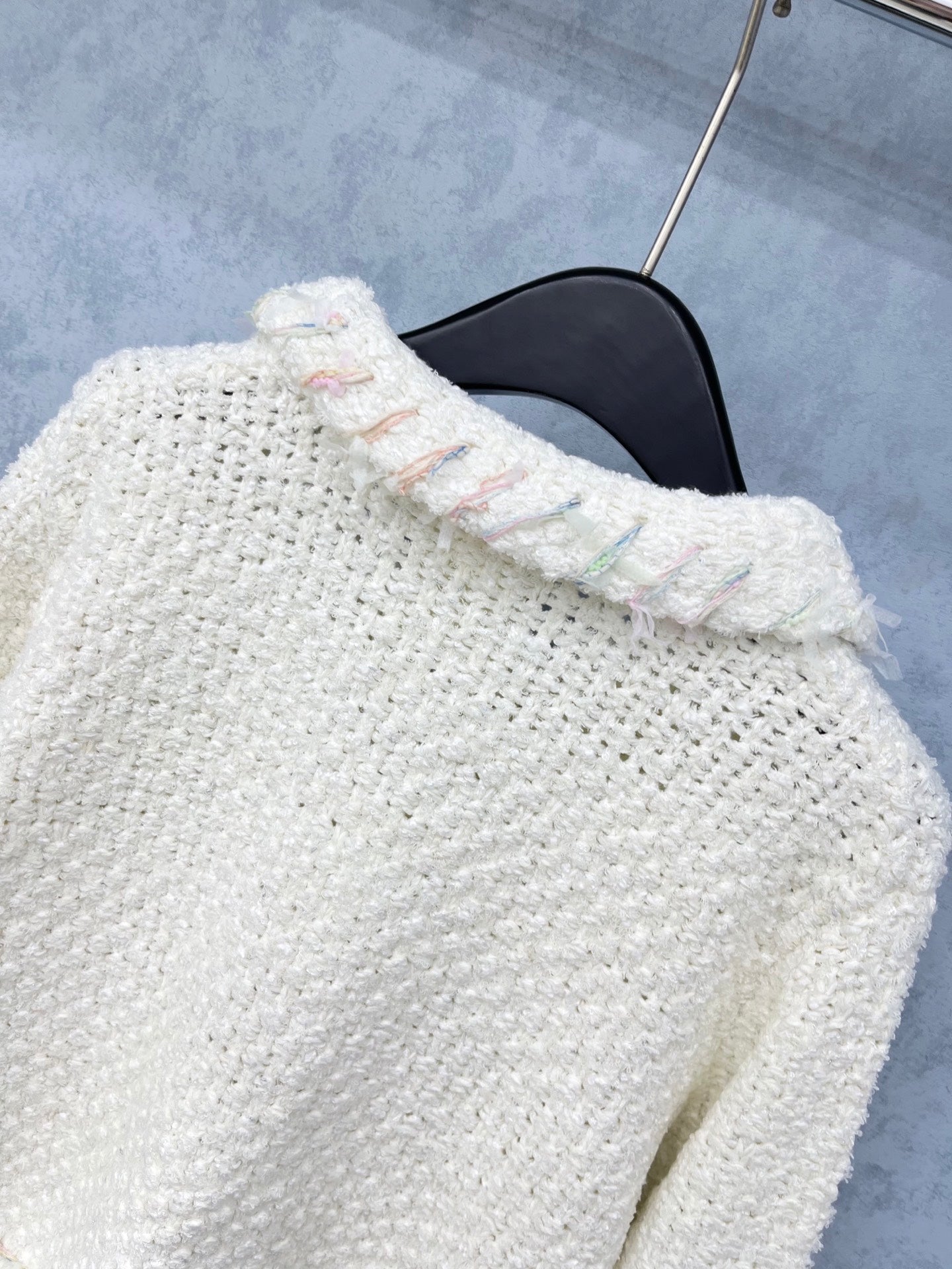 CC 2025 Jacket White Wool 325865