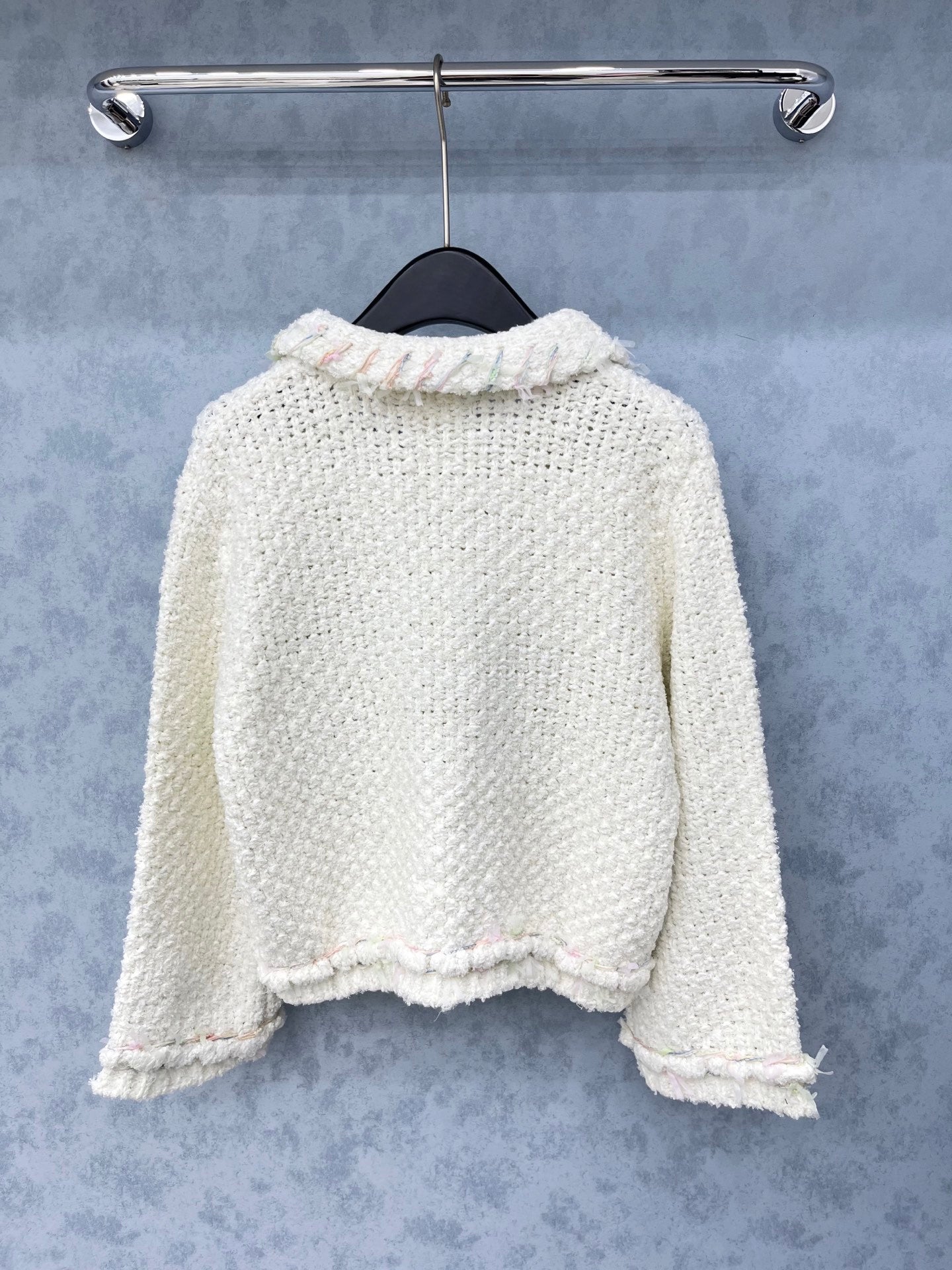 CC 2025 Jacket White Wool 325865