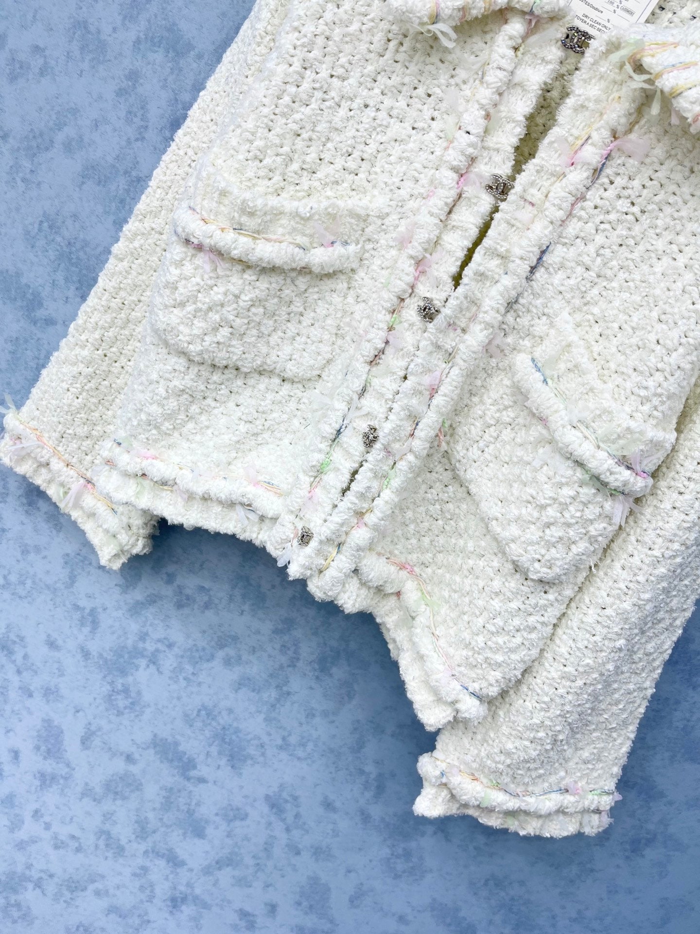 CC 2025 Jacket White Wool 325865