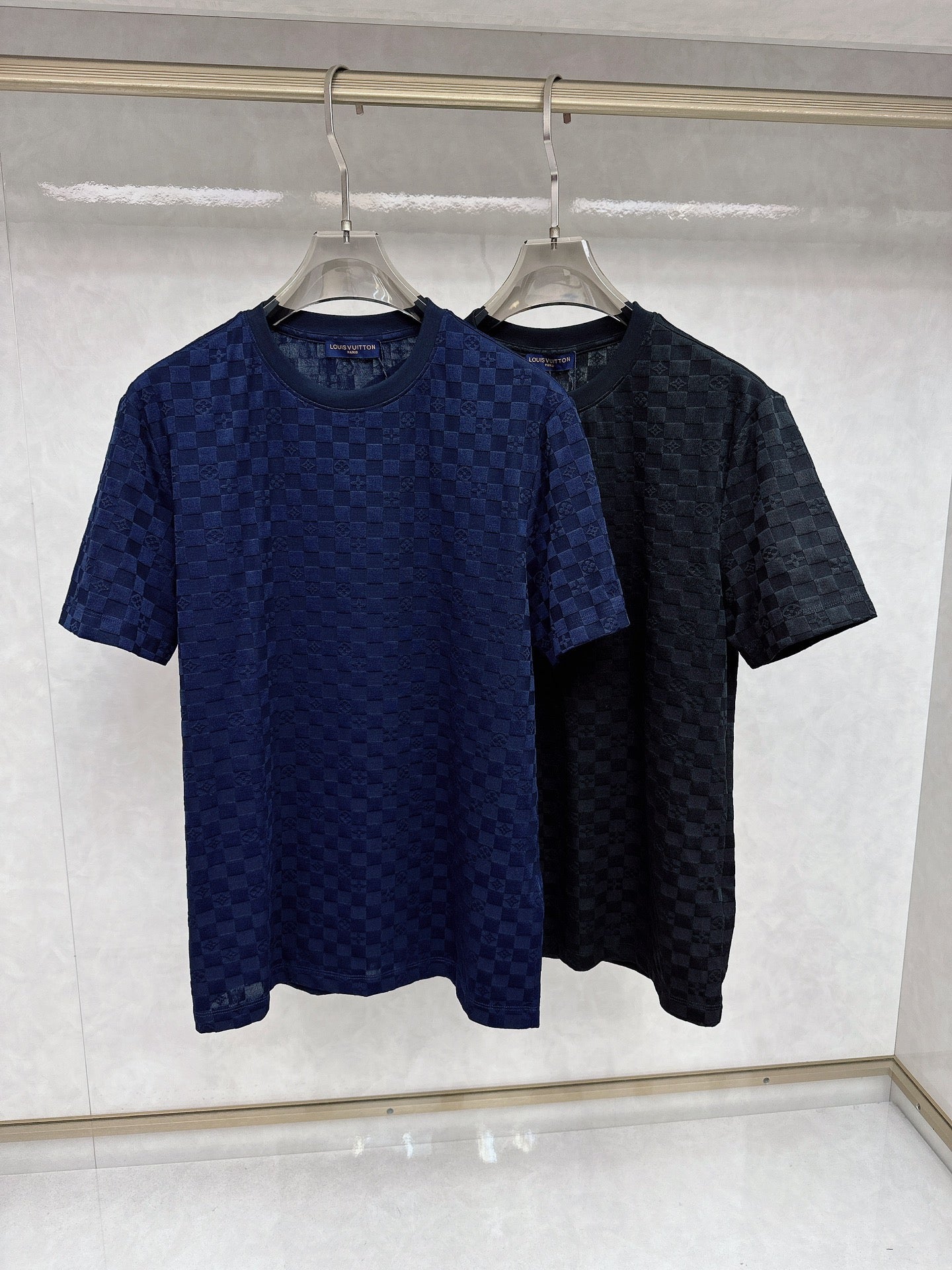 LV T-SHIRT NAVY BLUE 239624