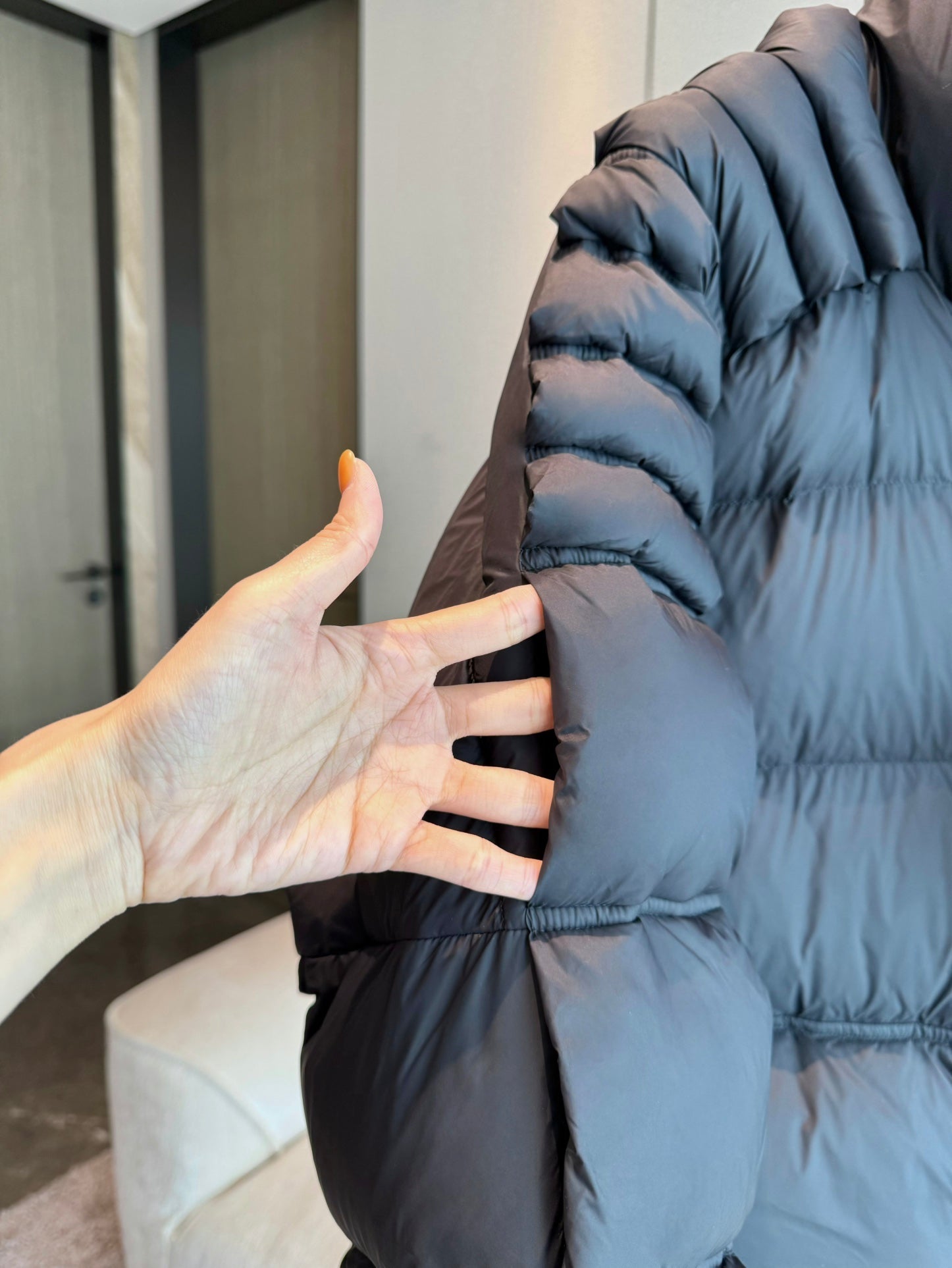 MC x Christopher Raxxy Jacket Black Polyester 0024