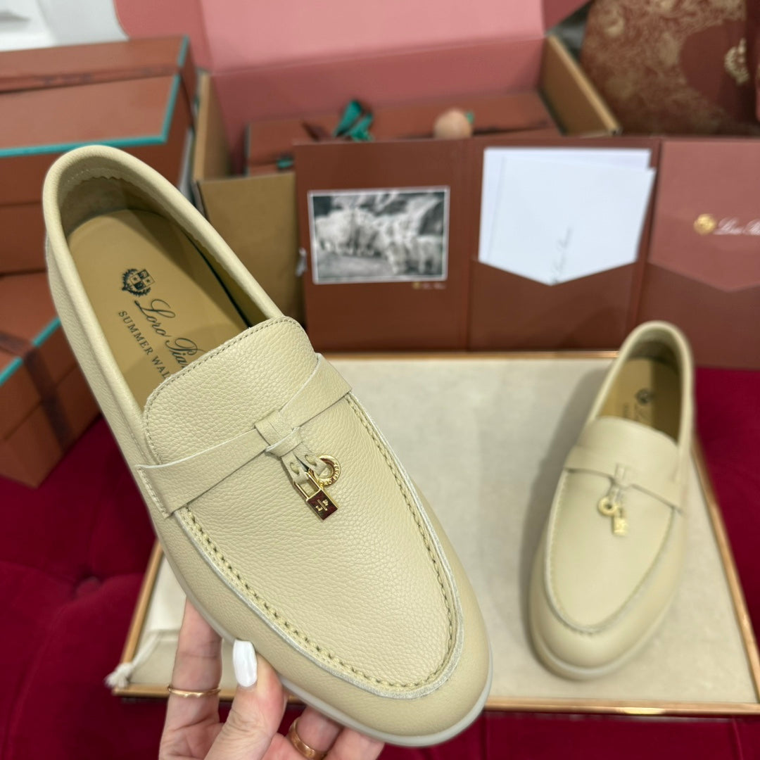 LP 25C Summer Charms Walk Loafer Faded Yellow Calfskin 212597