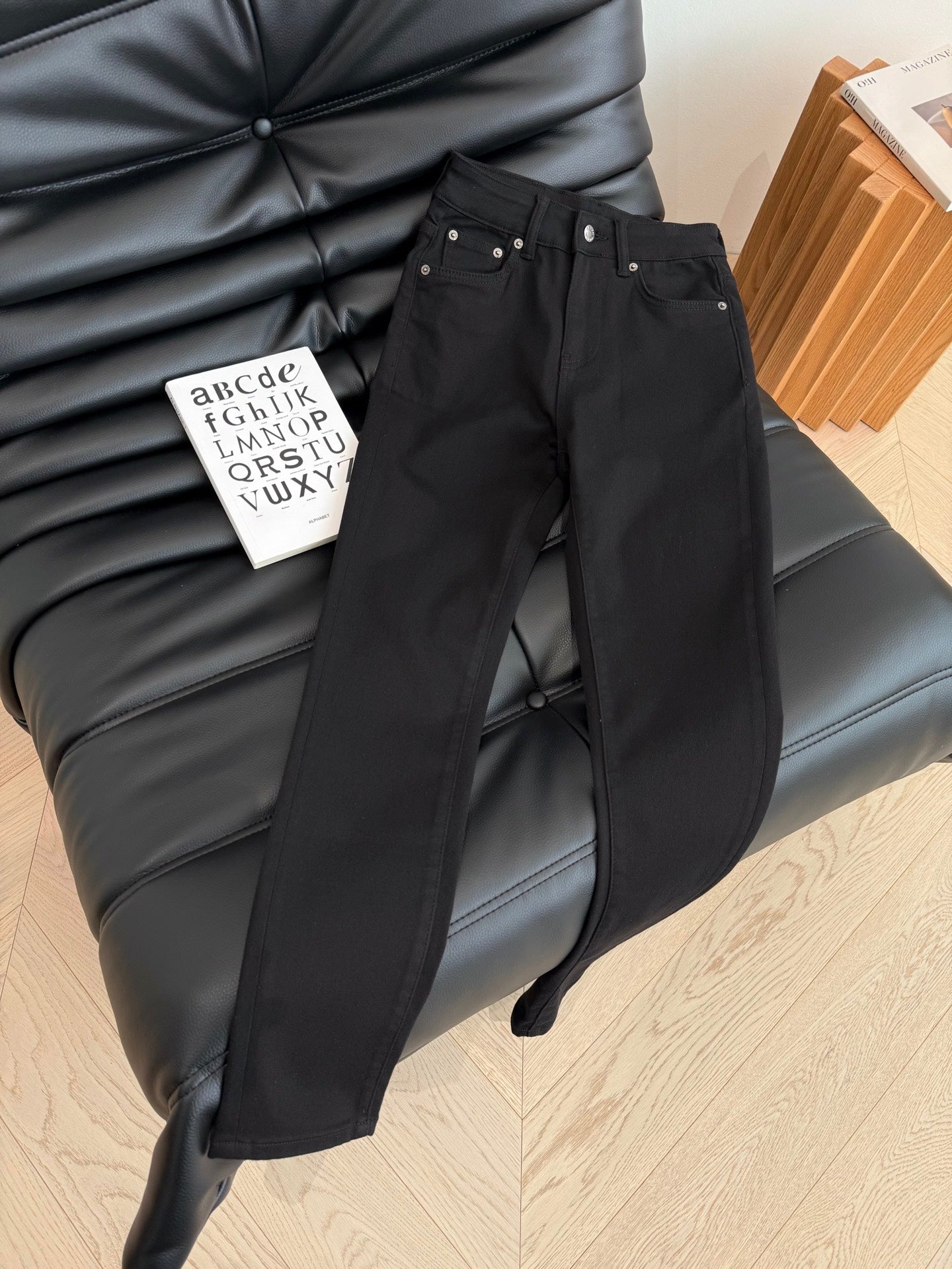 Prada 25 Skinny jeans Black and Blue Cotton