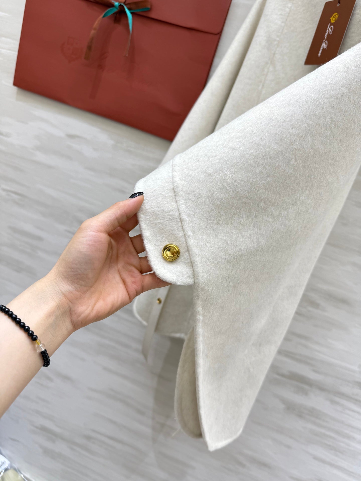 LP 25 Salzburg Cape Coat Cream Cashmere 319364