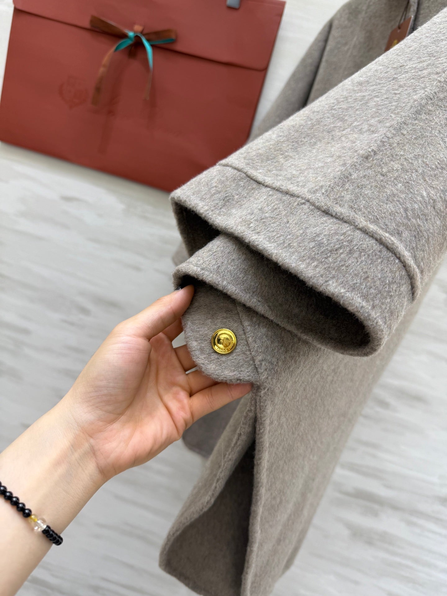 LP 25 Salzburg Cape Coat Naturale Brown Cashmere 319368