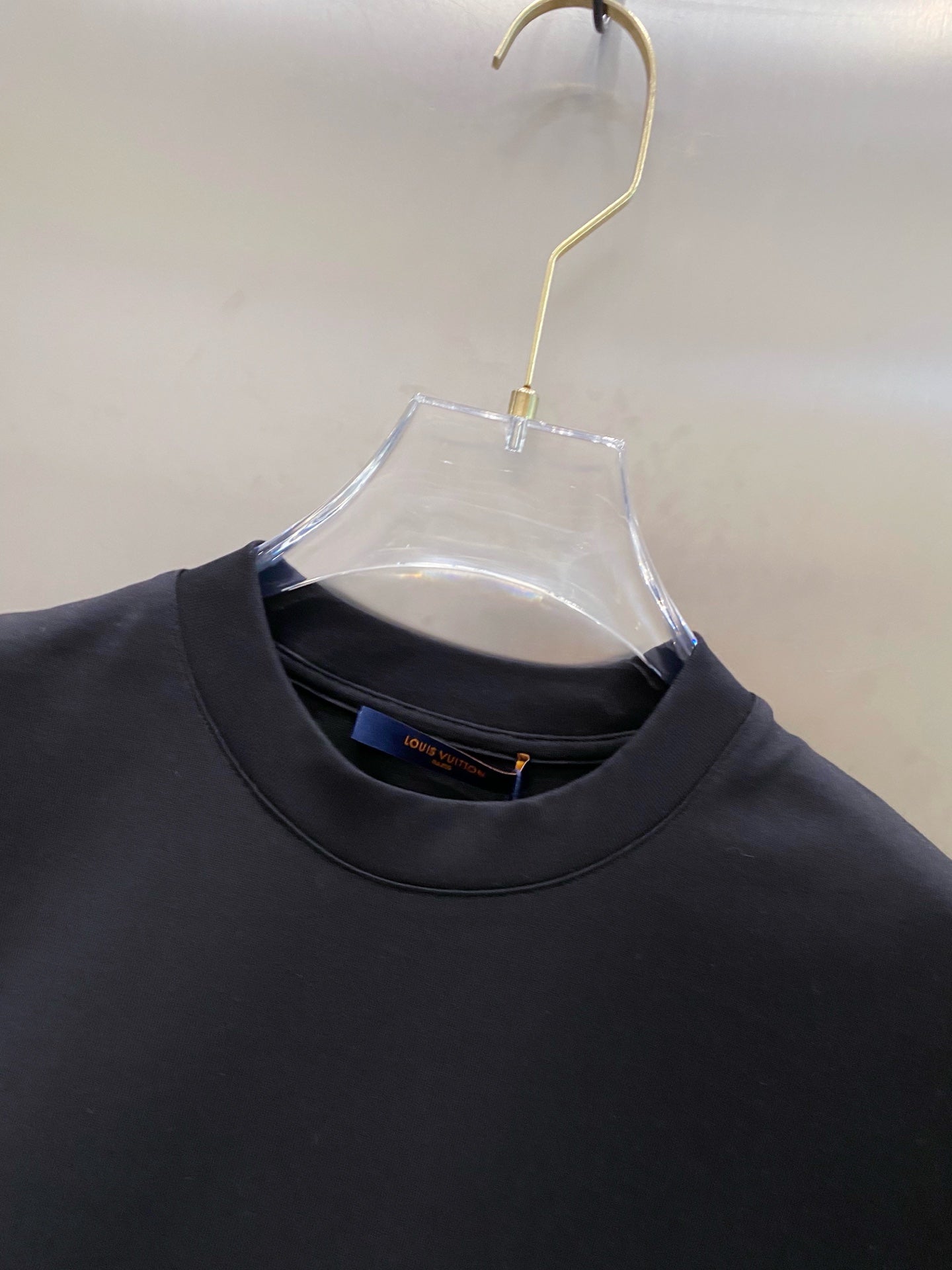 LV MONOGRAM T-SHIRT BLACK COTTON 238824