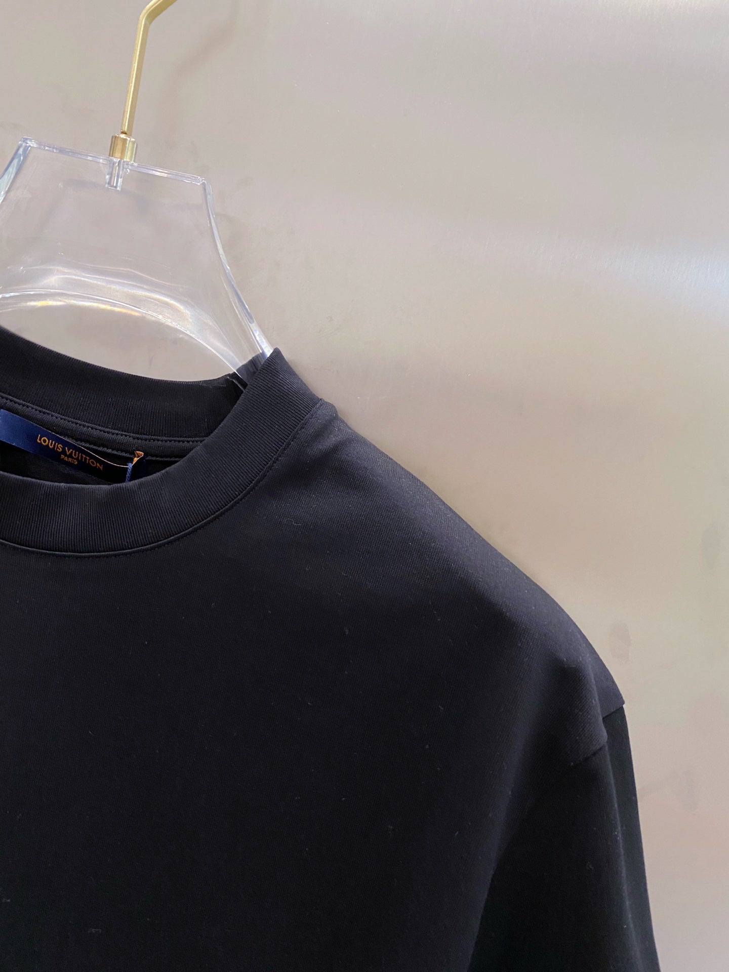 LV MONOGRAM T-SHIRT BLACK COTTON 238824