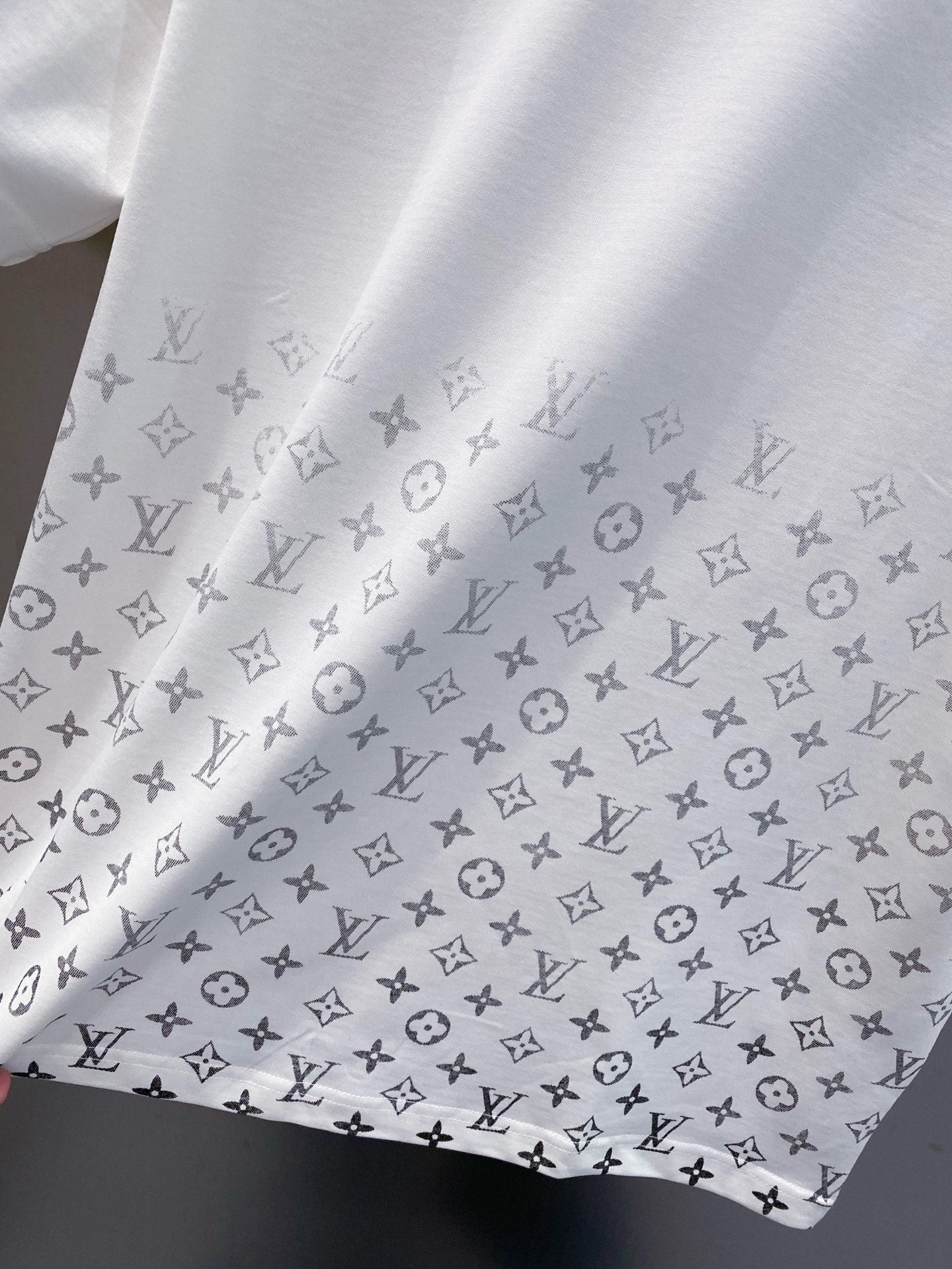 LV MONOGRAM T-SHIRT WHITE COTTON 238825