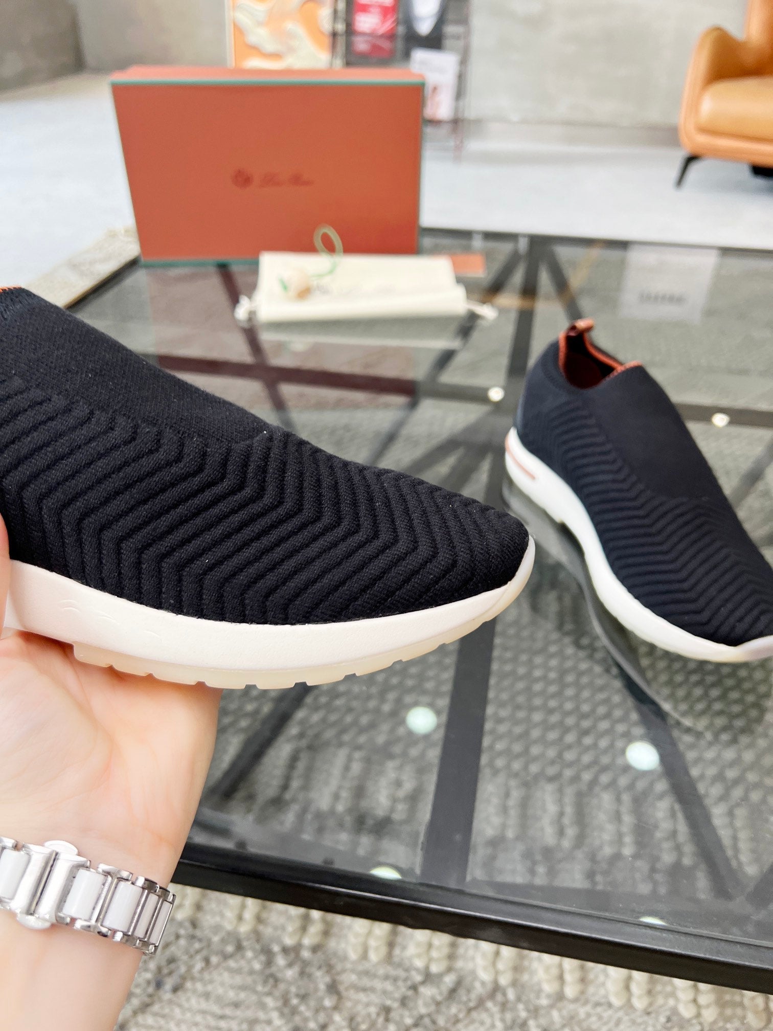 LP 360 FLEXY ACTIVE SNEAKER BLACK WOOL