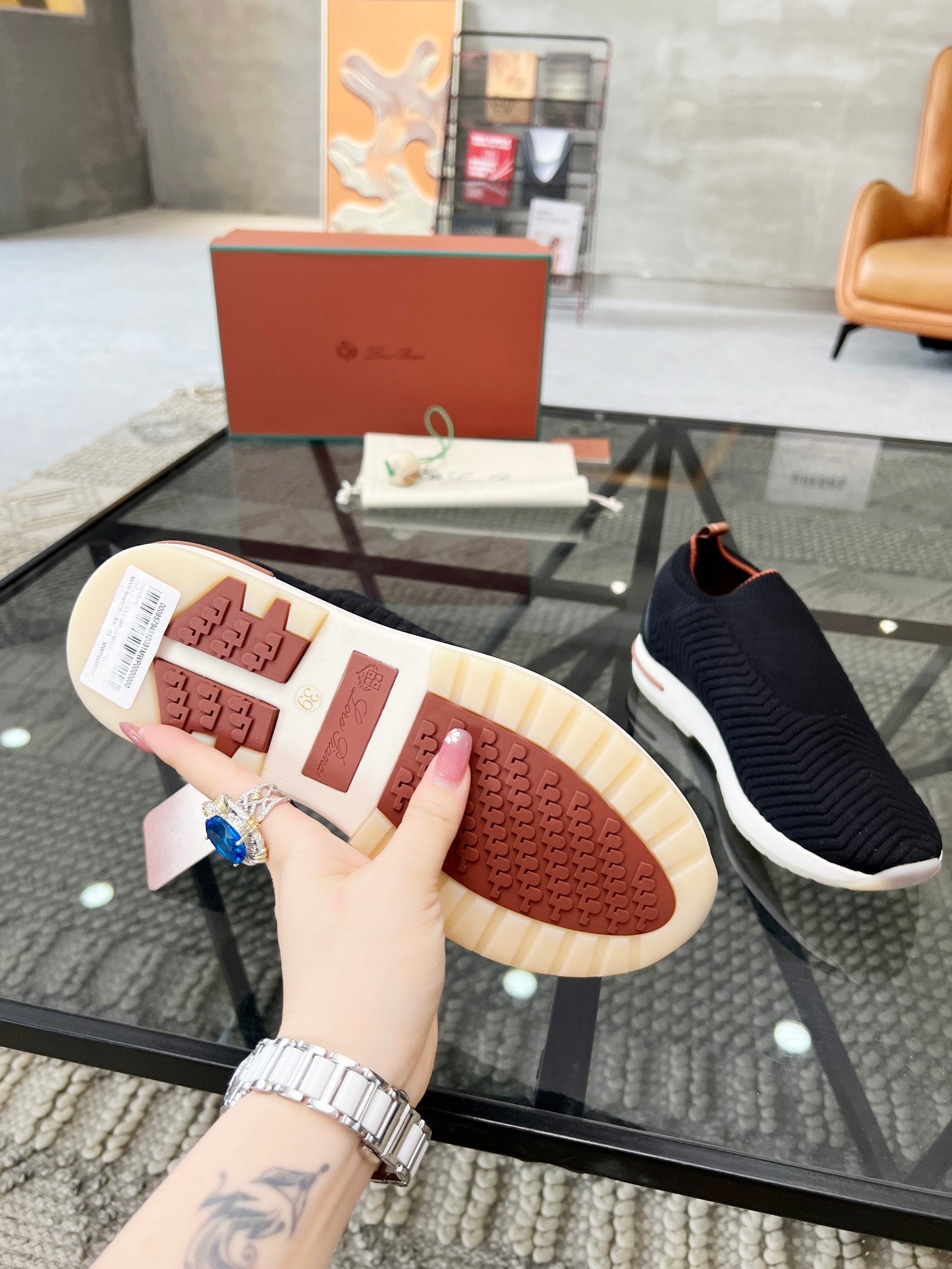 LP 360 FLEXY ACTIVE SNEAKER BLACK WOOL